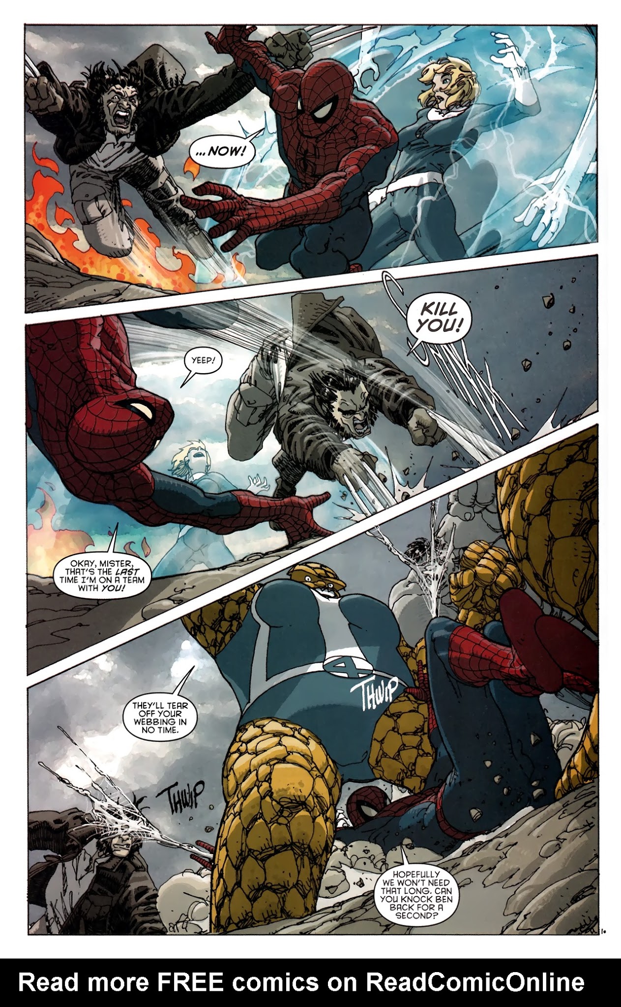 Read online Spider-Man/Fantastic Four comic -  Issue #3 - 11