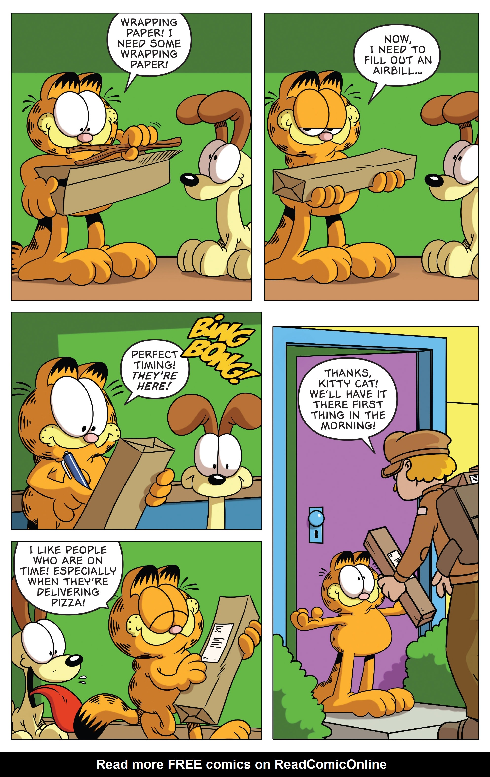 Read online Grumpy Cat/Garfield comic -  Issue #1 - 12