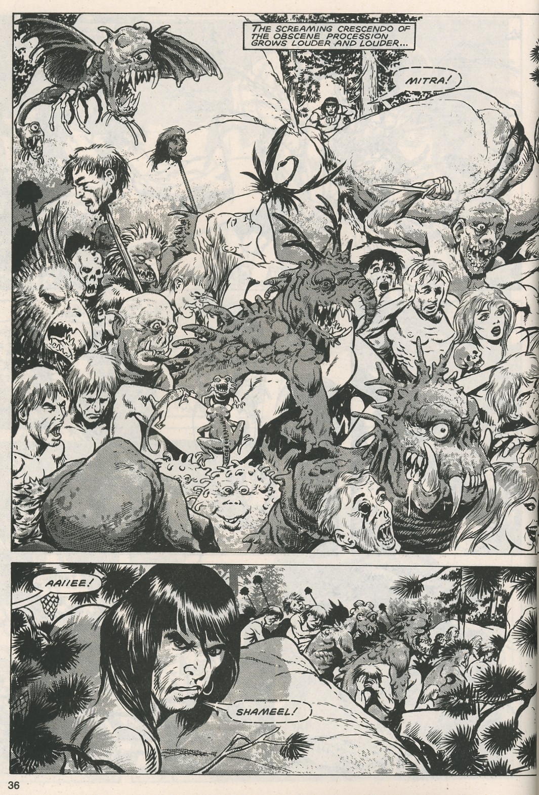 Read online The Savage Sword Of Conan comic -  Issue #118 - 69