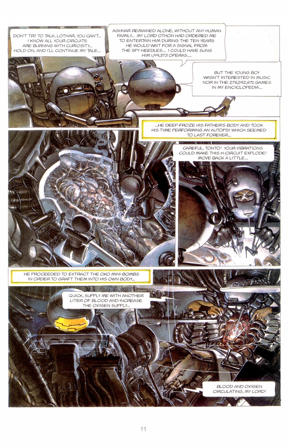 Read online The Metabarons comic -  Issue #6 - The Trials Of Aghnar - 11