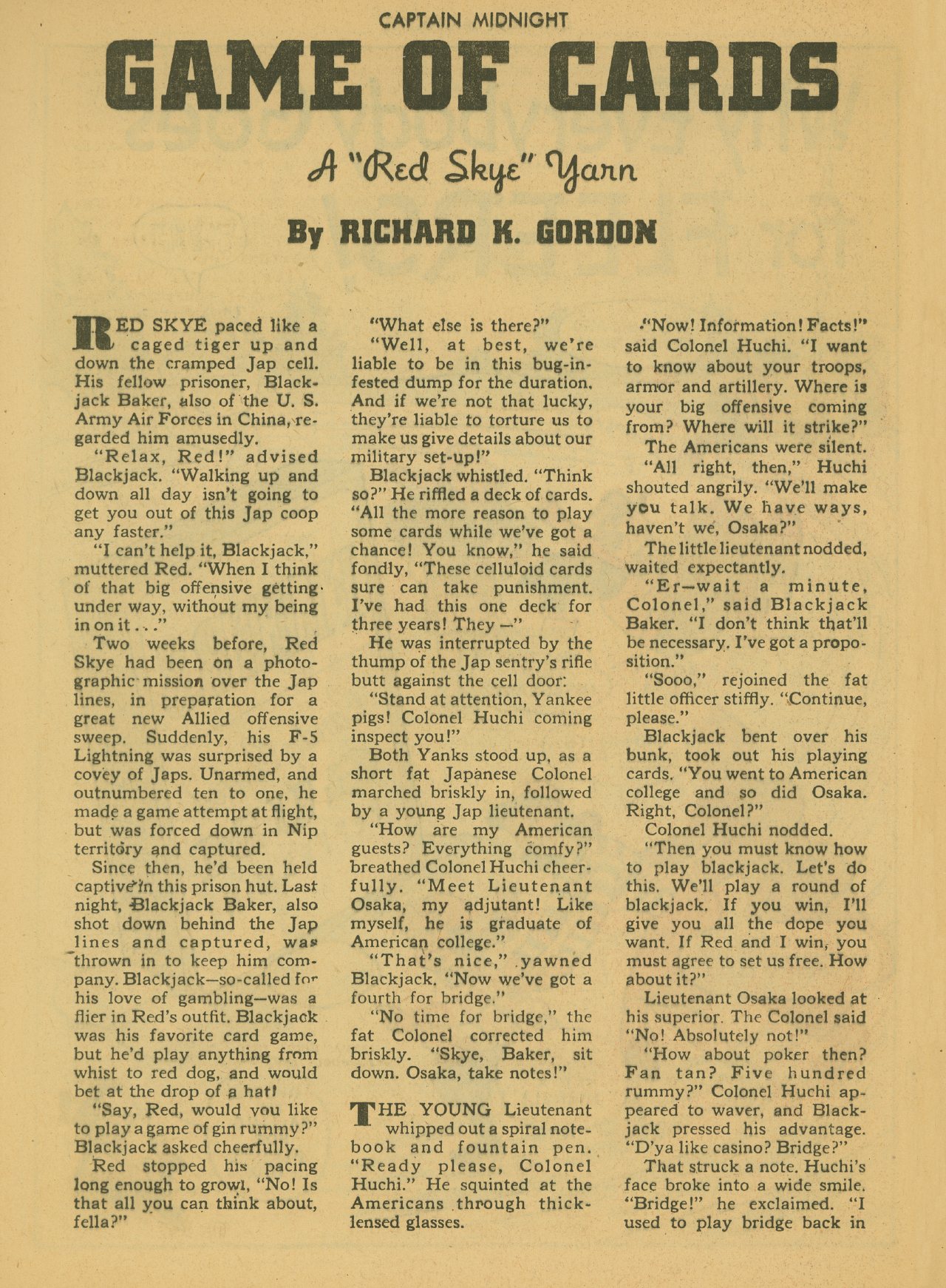 Read online Captain Midnight (1942) comic -  Issue #36 - 24