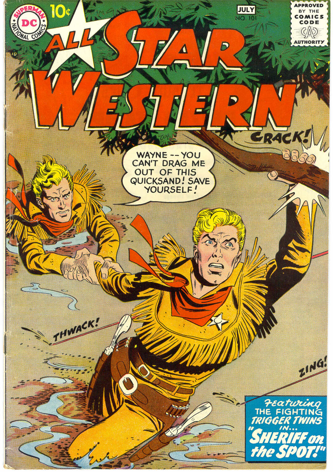 Read online All-Star Western (1951) comic -  Issue #101 - 1