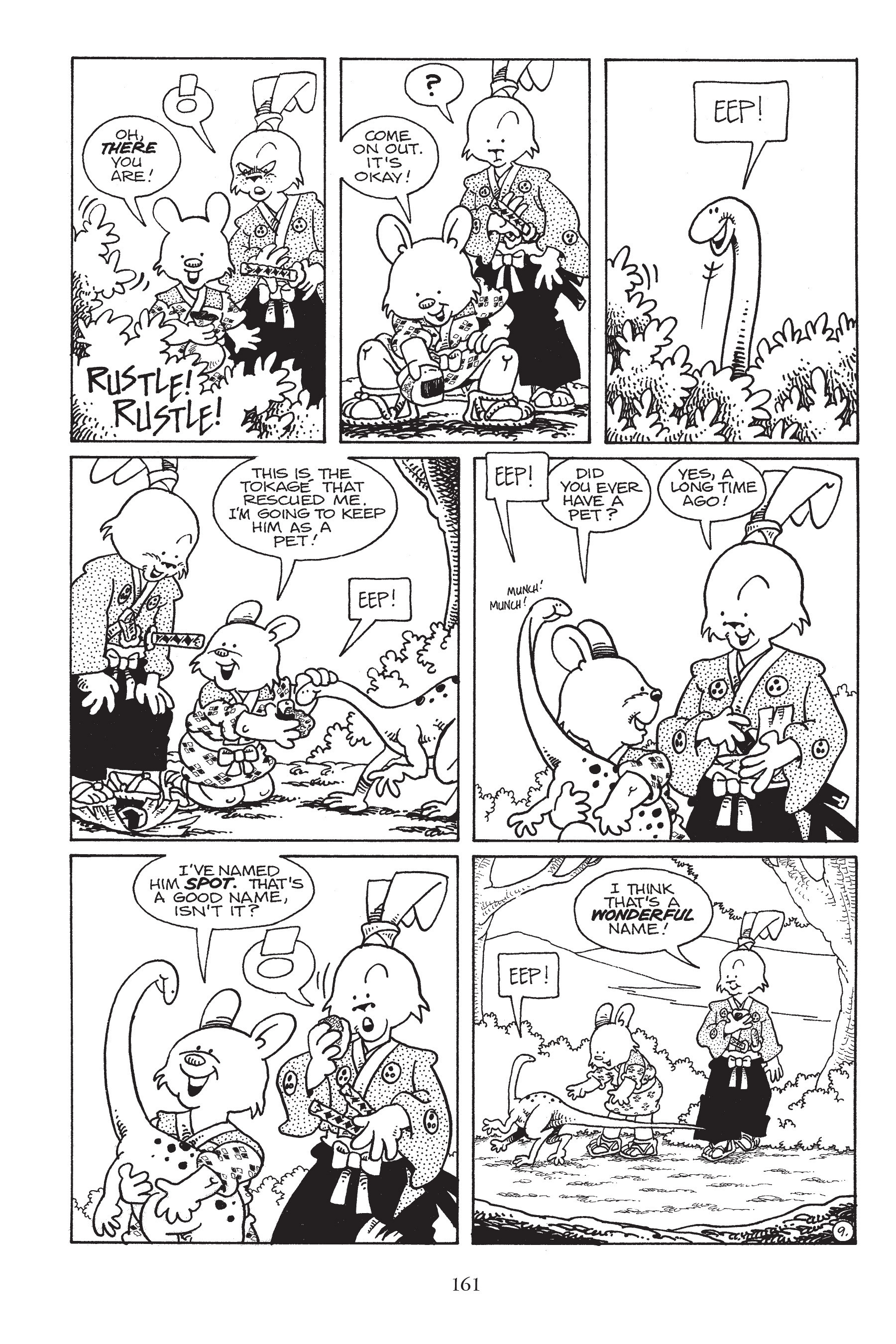 Read online Usagi Yojimbo (1987) comic -  Issue # _TPB 6 - 160
