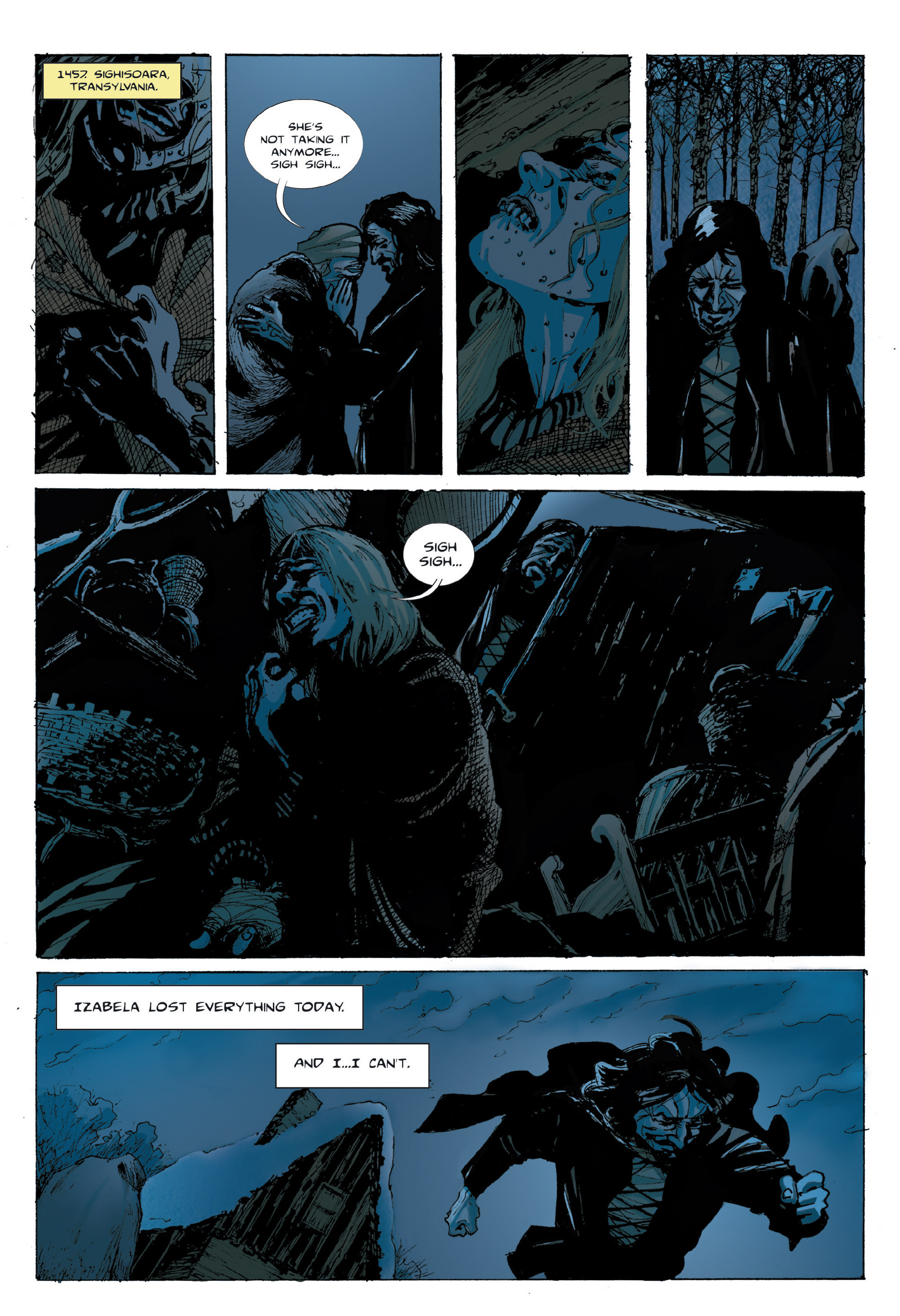 Read online Voivod: The True Story of Vlad the Impaler comic -  Issue # TPB - 25