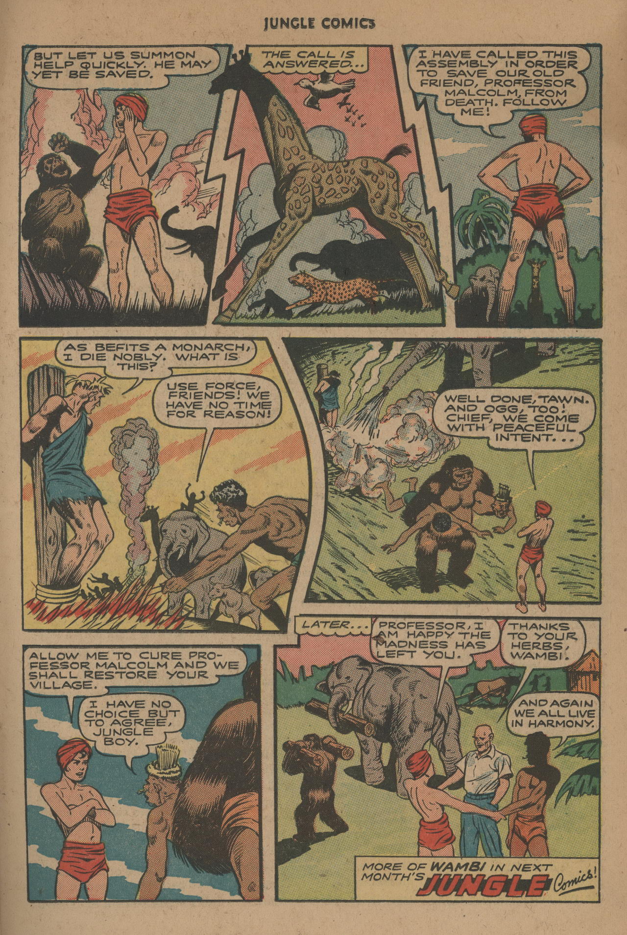 Read online Jungle Comics comic -  Issue #80 - 33