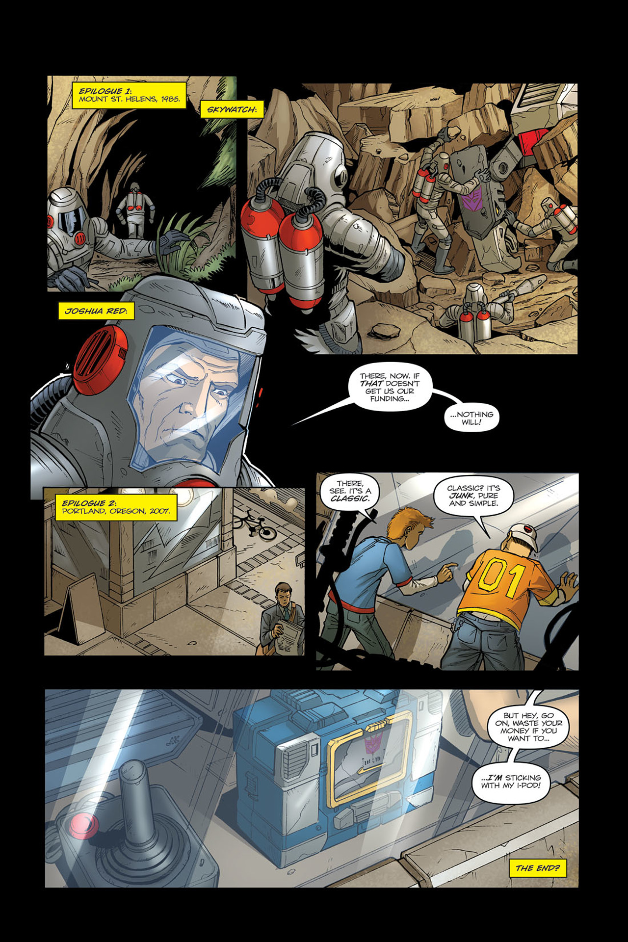 Read online Transformers Spotlight: Soundwave comic -  Issue # Full - 24