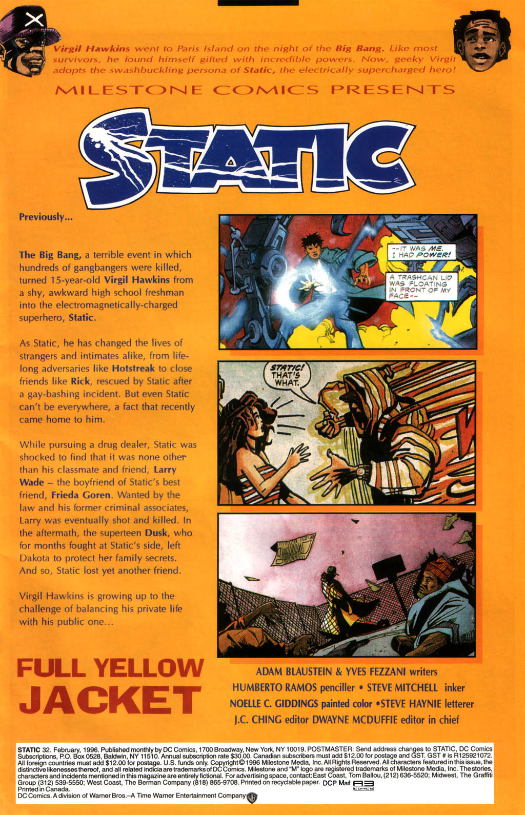 Read online Static comic -  Issue #32 - 2