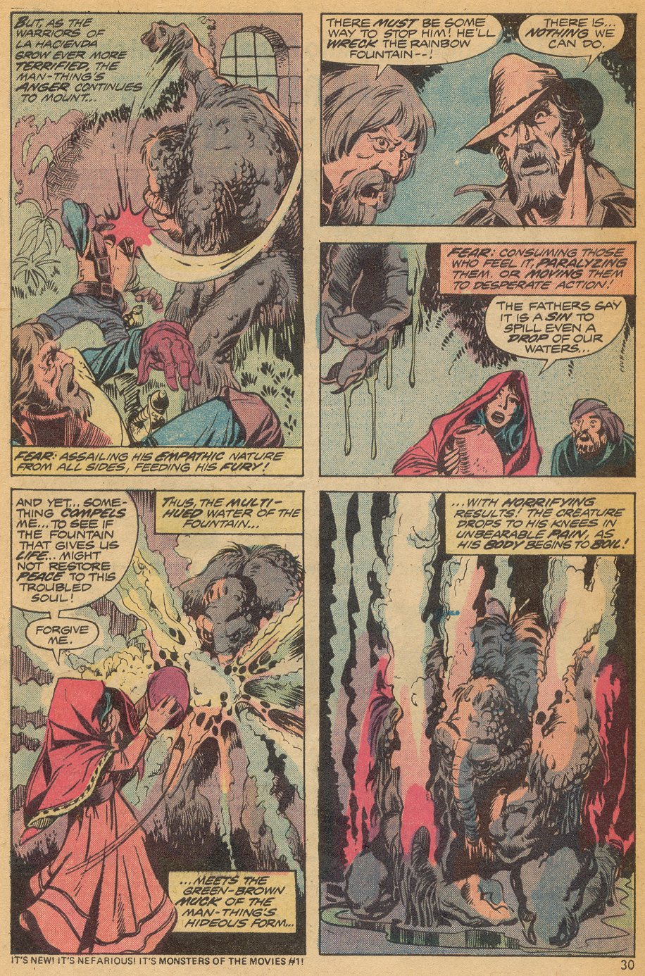 Read online Man-Thing (1974) comic -  Issue #7 - 21