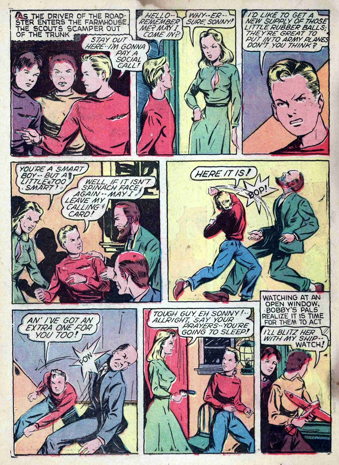 Captain Aero Comics issue 2 - Page 36