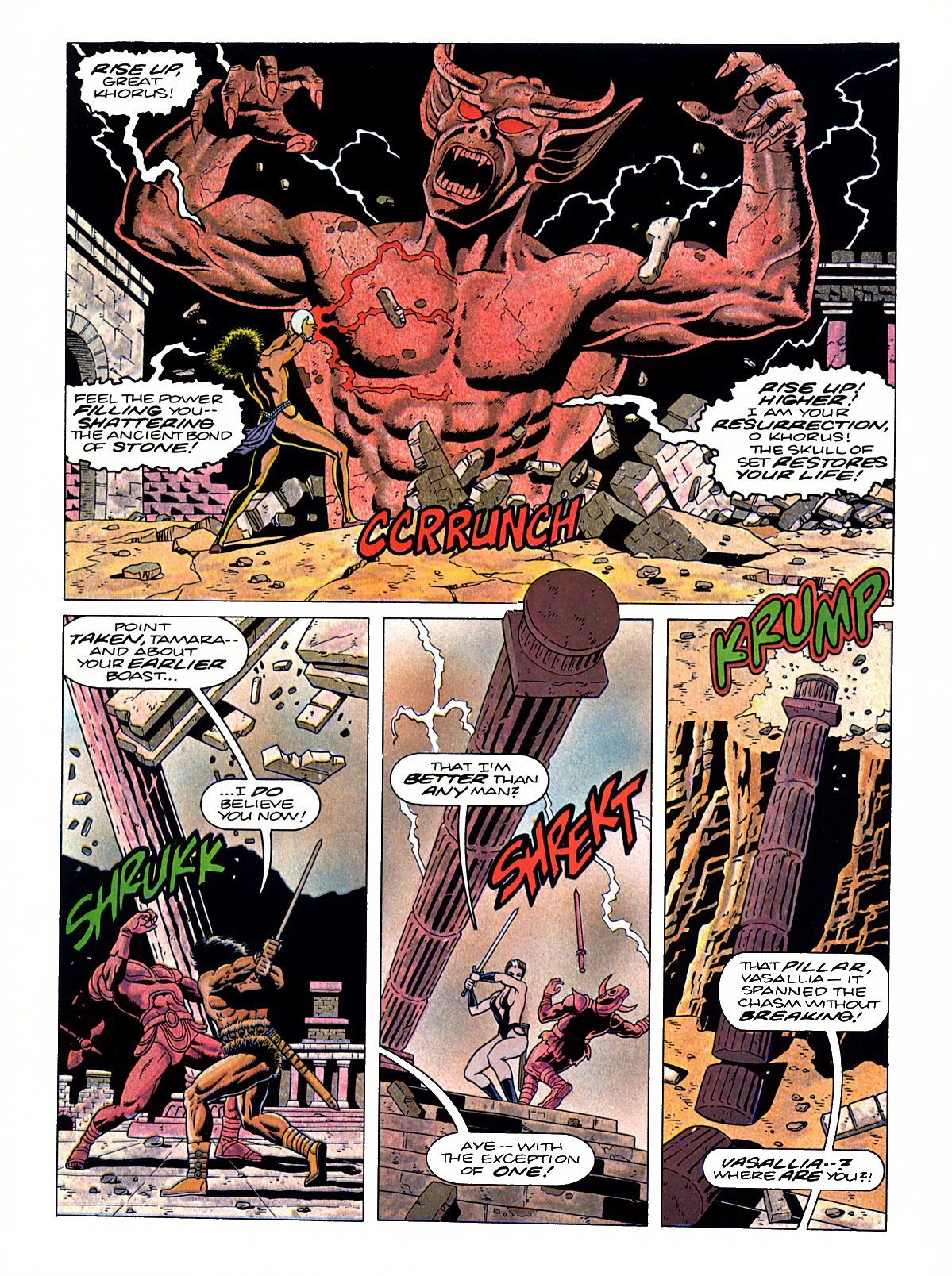 Read online Marvel Graphic Novel comic -  Issue #53 - Conan - The Skull of Set - 48
