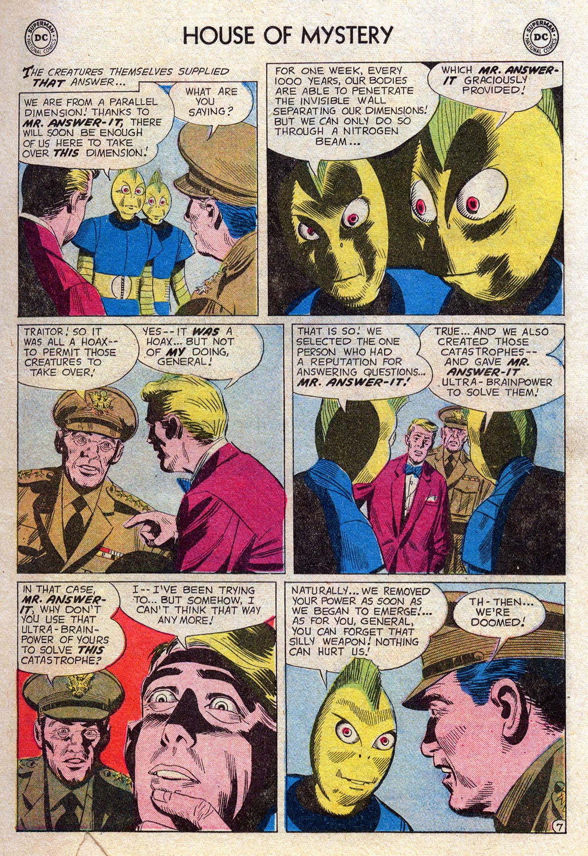 Read online House of Mystery (1951) comic -  Issue #82 - 19