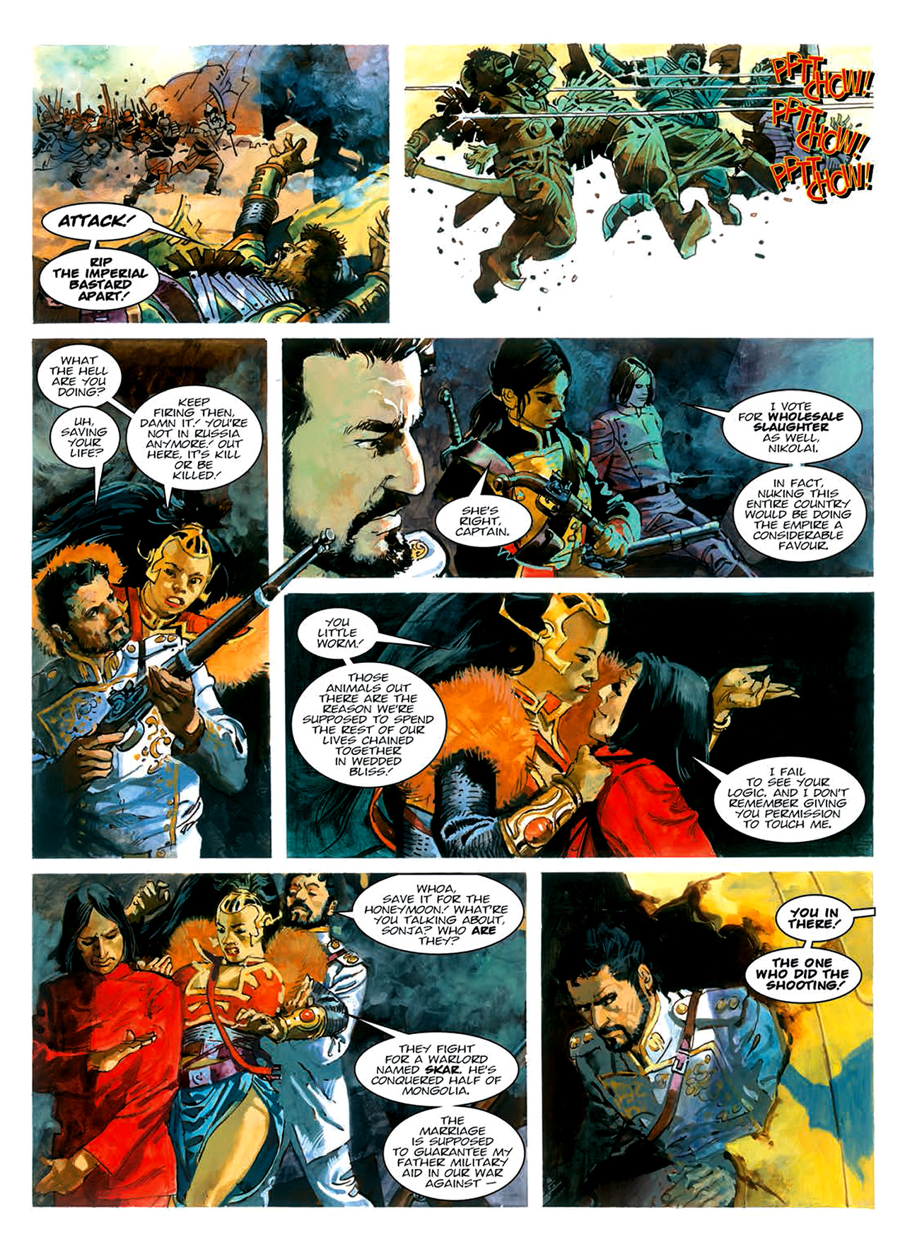 Read online Nikolai Dante comic -  Issue # TPB 8 - 161