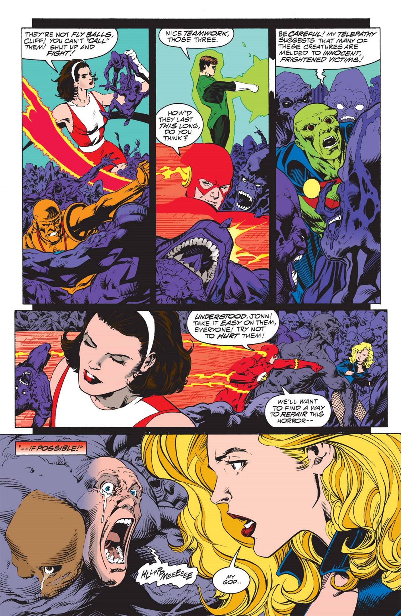 Read online JLA: Year One comic -  Issue #5 - 17