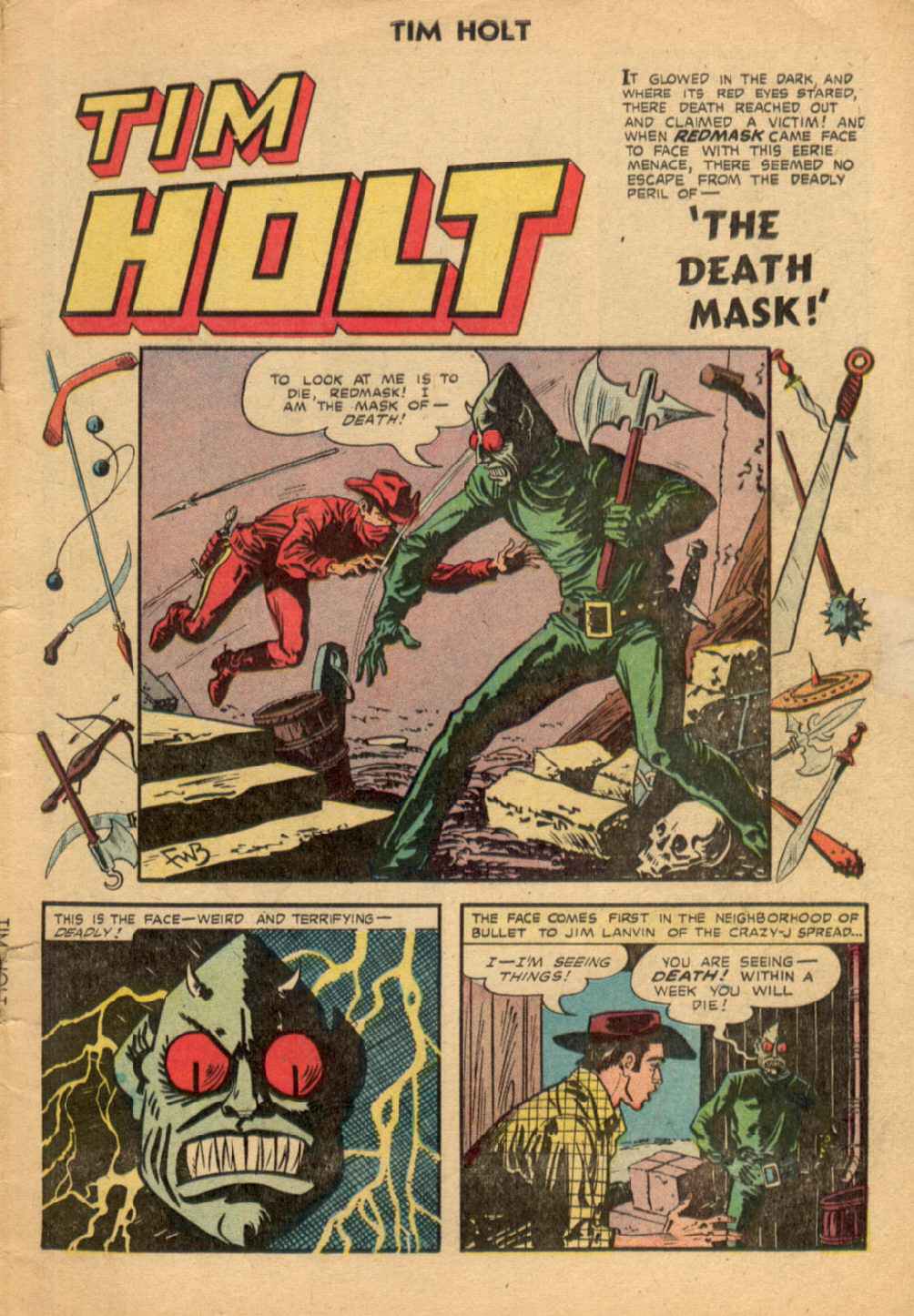 Read online Tim Holt comic -  Issue #37 - 3