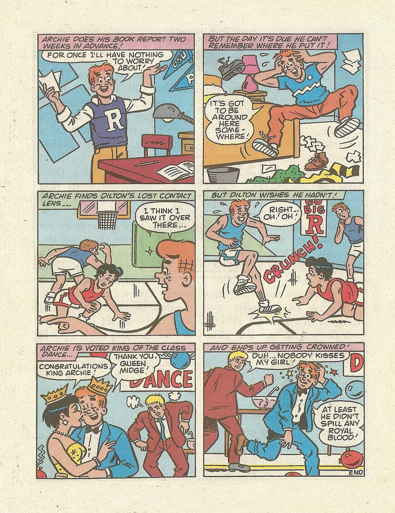 Read online Betty and Veronica Digest Magazine comic -  Issue #70 - 11
