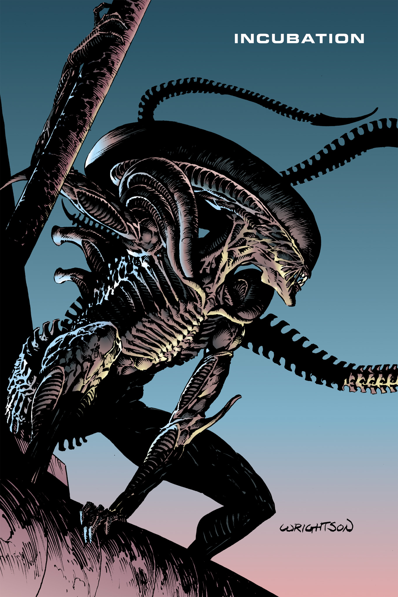 Read online Aliens: Incubation/Lucky/Taste comic -  Issue # Full - 3