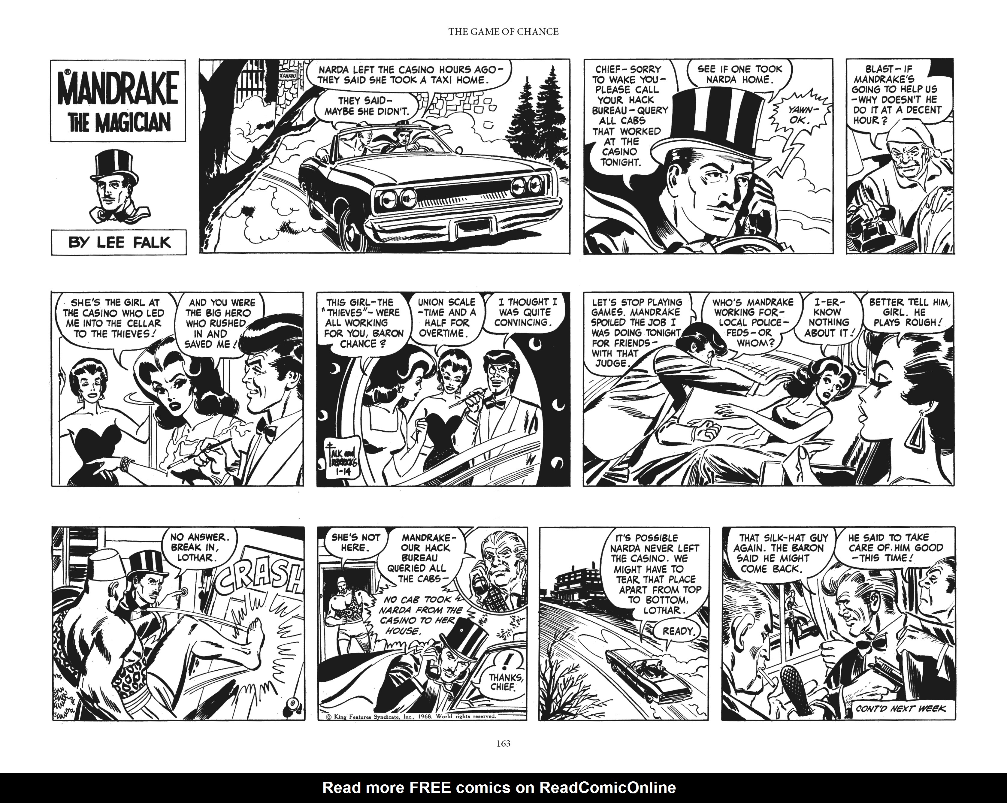 Read online Mandrake the Magician: The Fred Fredricks Sundays comic -  Issue # TPB (Part 2) - 64