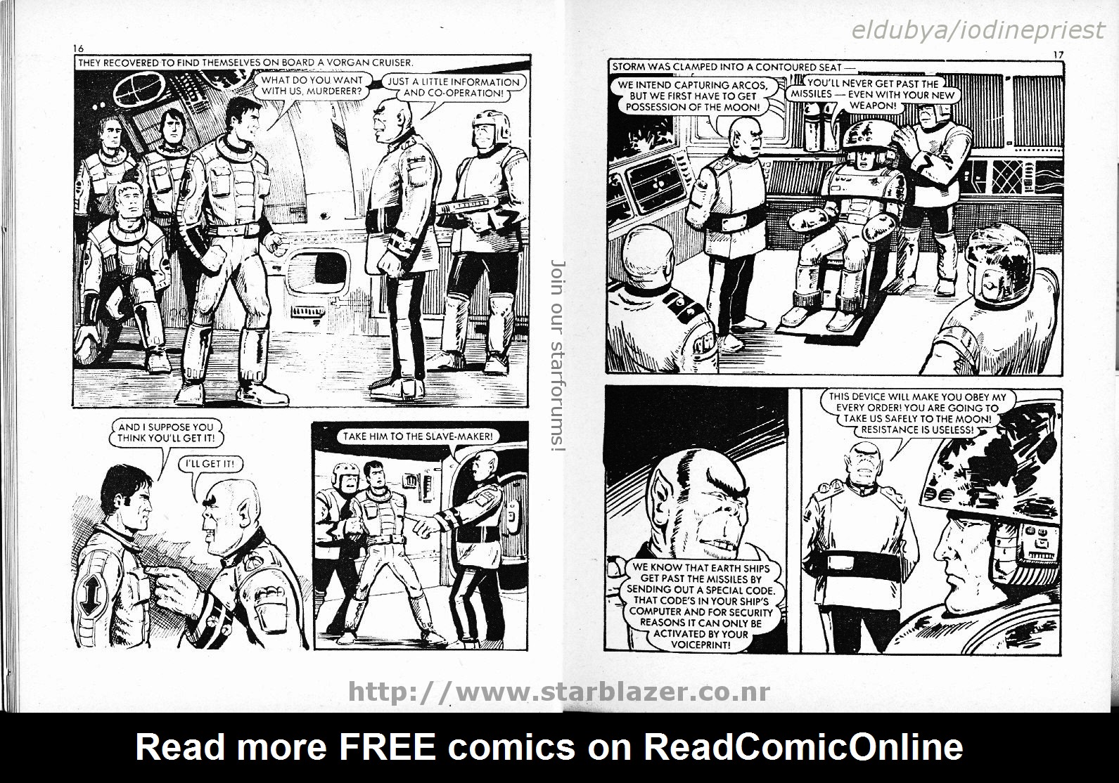 Read online Starblazer comic -  Issue #98 - 10