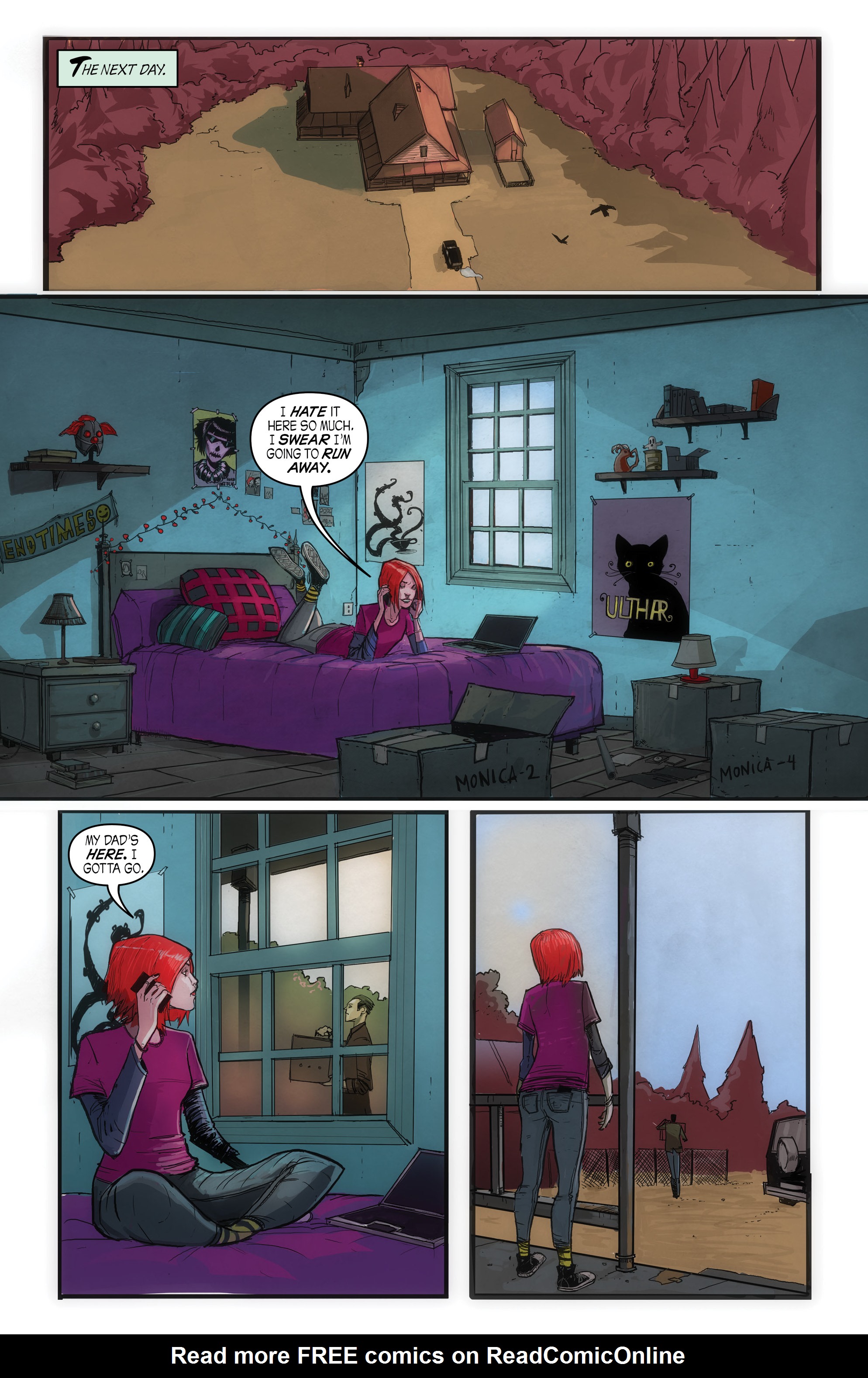 Read online John Carpenter Presents Storm Kids: Monica Bleue: A Werewolf Story comic -  Issue #1 - 13