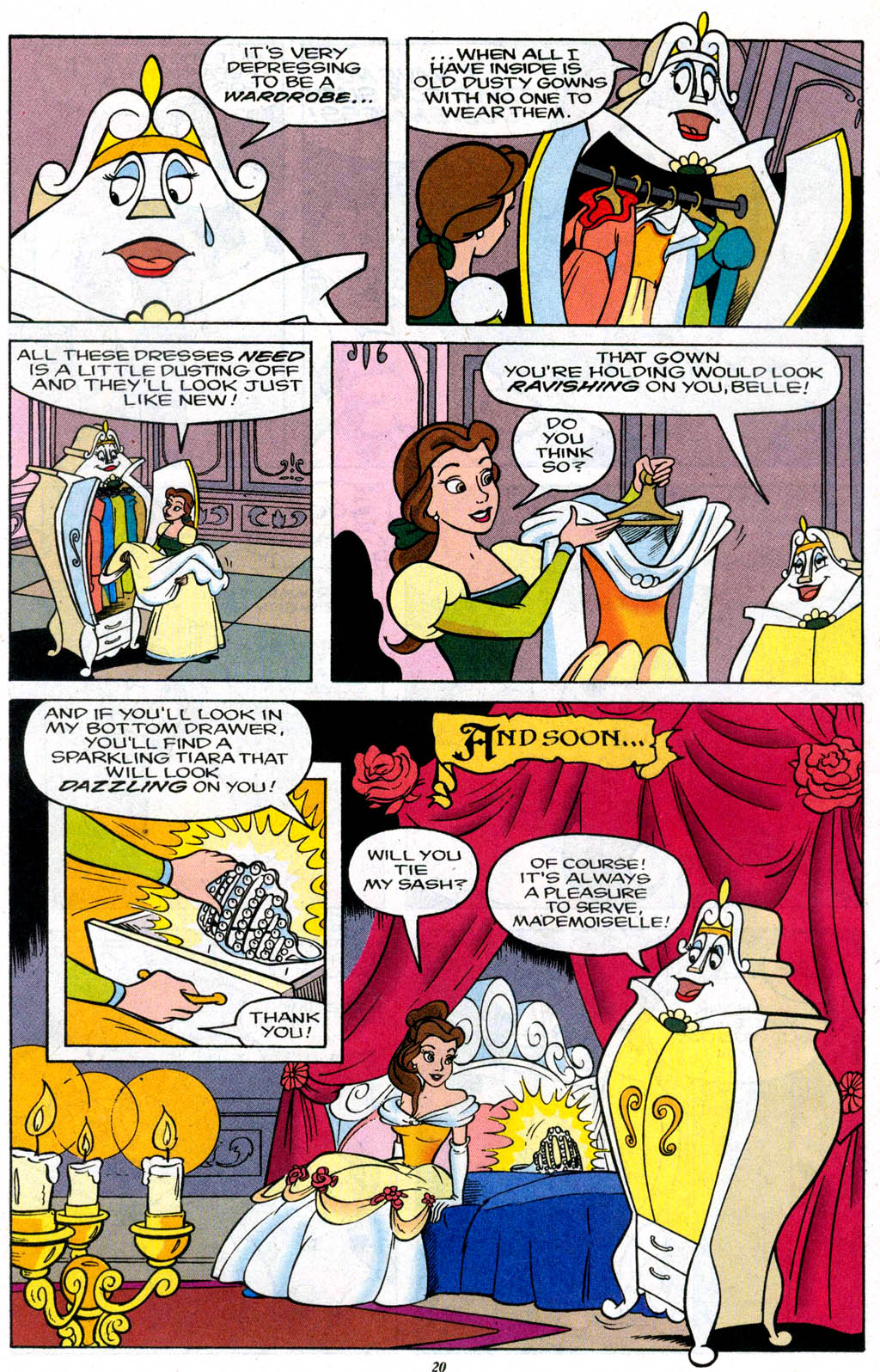 Read online Disney's Beauty and the Beast comic -  Issue #2 - 17