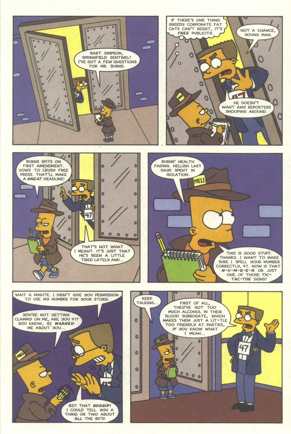 Read online Simpsons Comics comic -  Issue #30 - 8