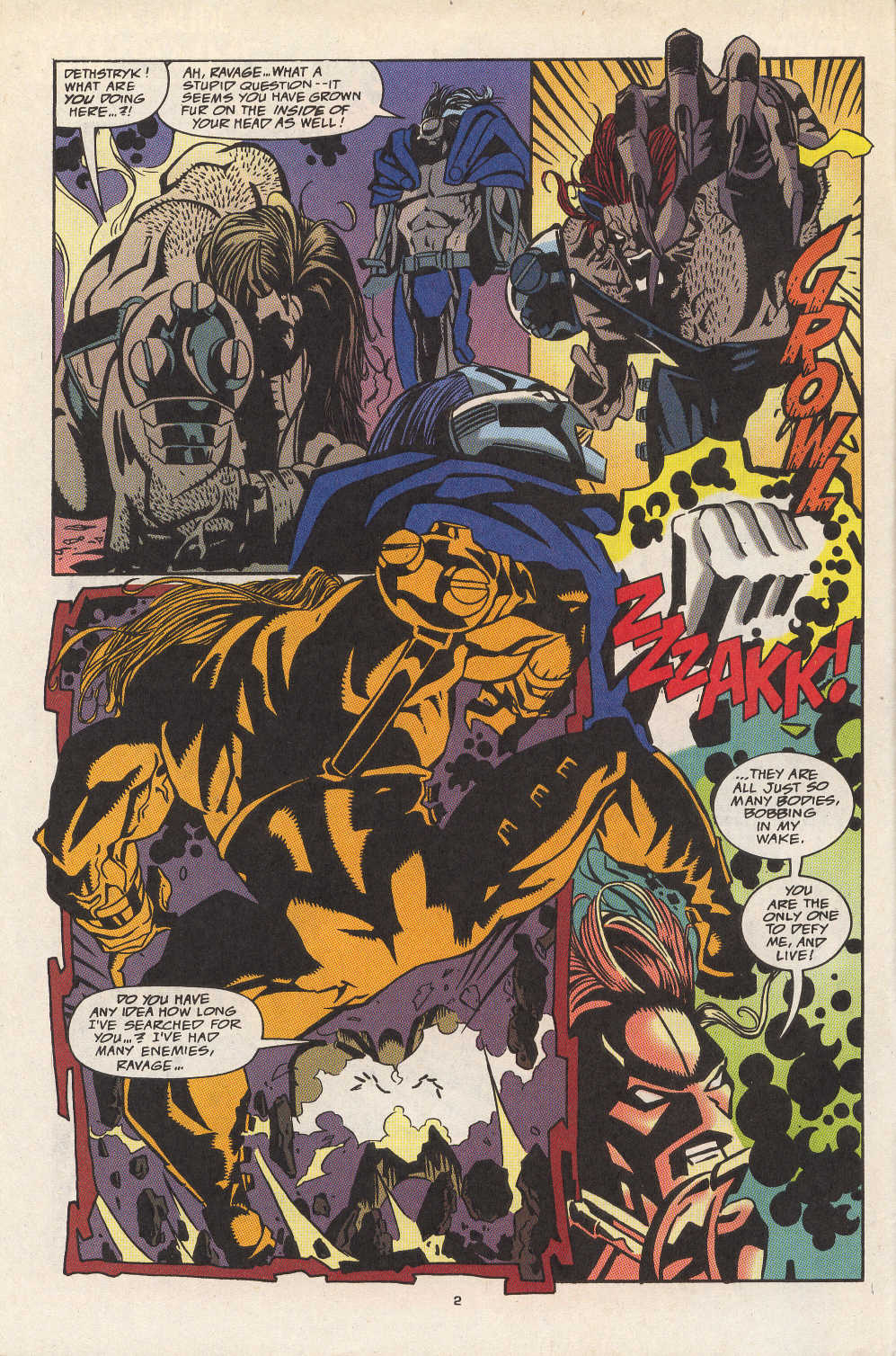 Read online Ravage 2099 comic -  Issue #27 - 4