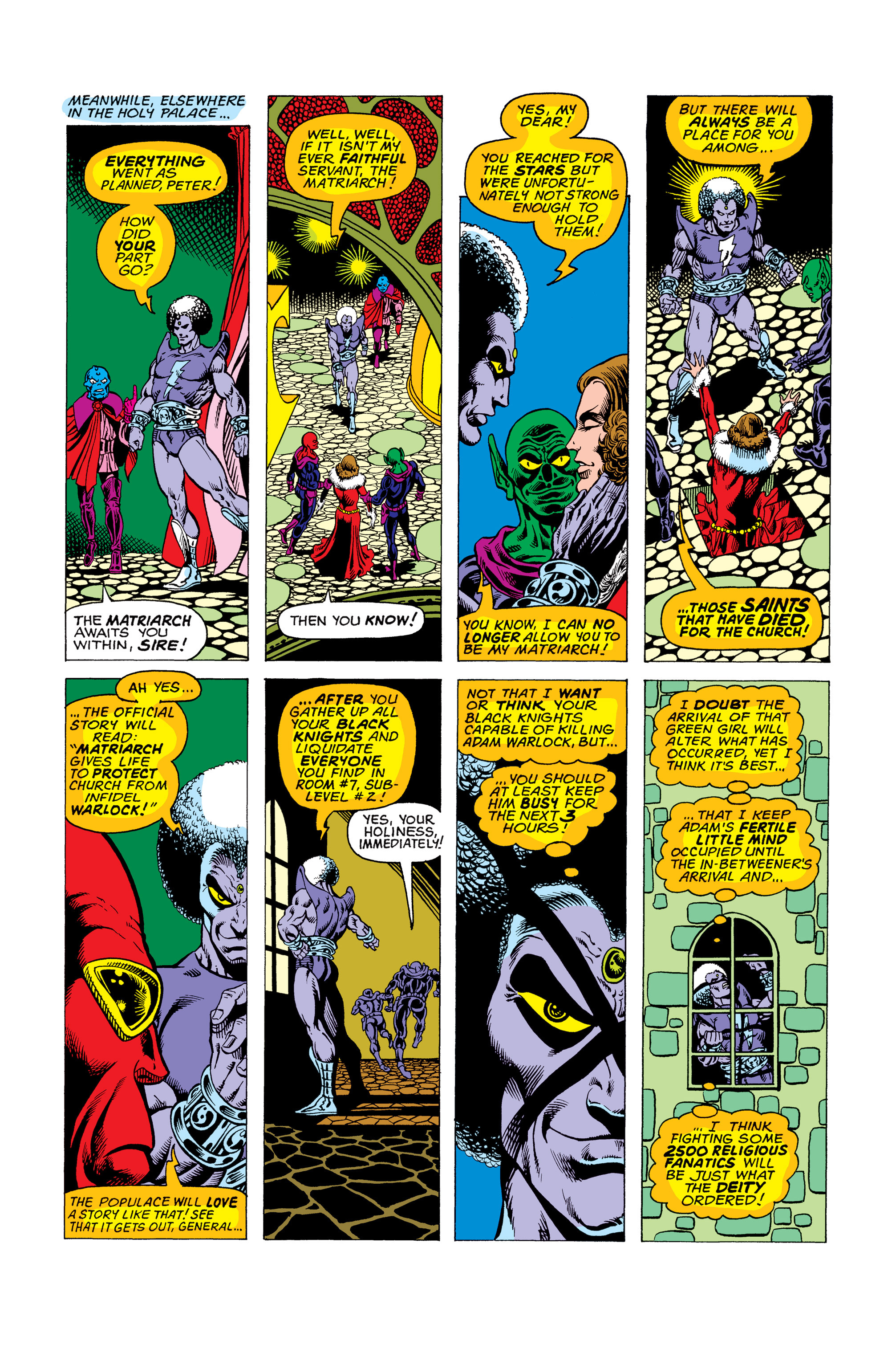 Read online Warlock (1972) comic -  Issue #9 - 17