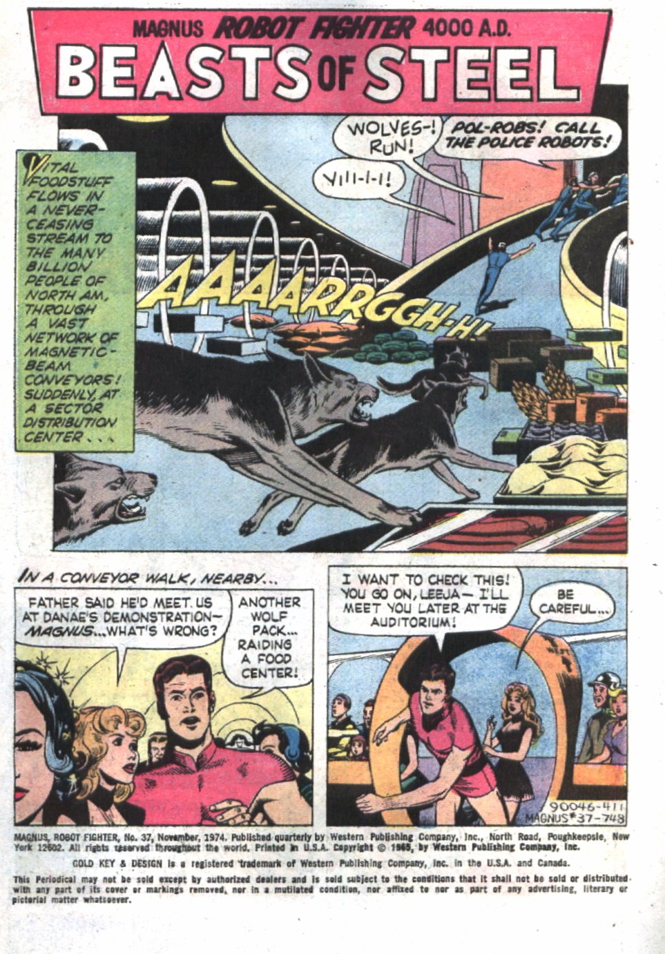 Read online Magnus, Robot Fighter 4000 AD comic -  Issue #37 - 3
