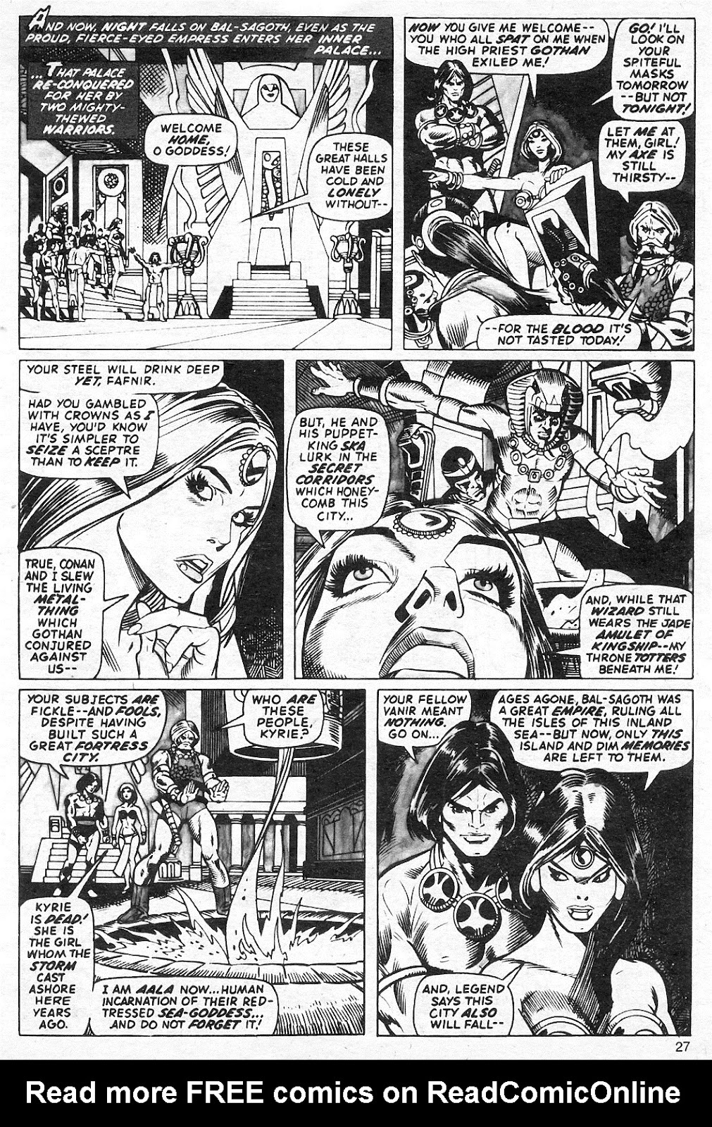 The Savage Sword Of Conan Issue #13 #14 - English 27