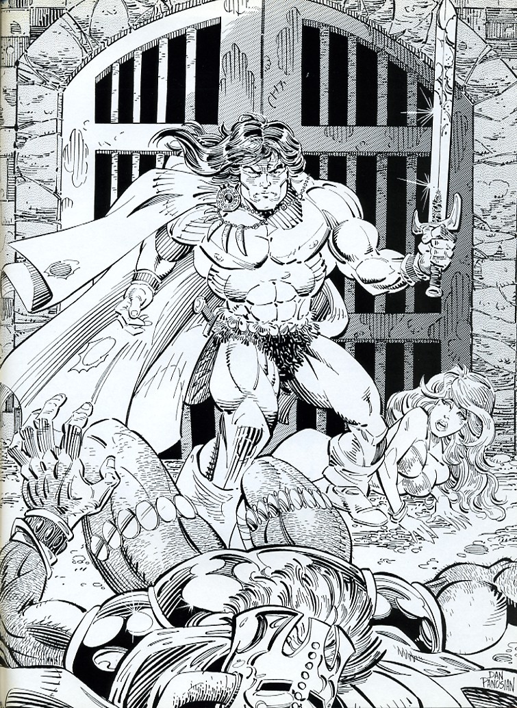 Read online The Savage Sword Of Conan comic -  Issue #196 - 67