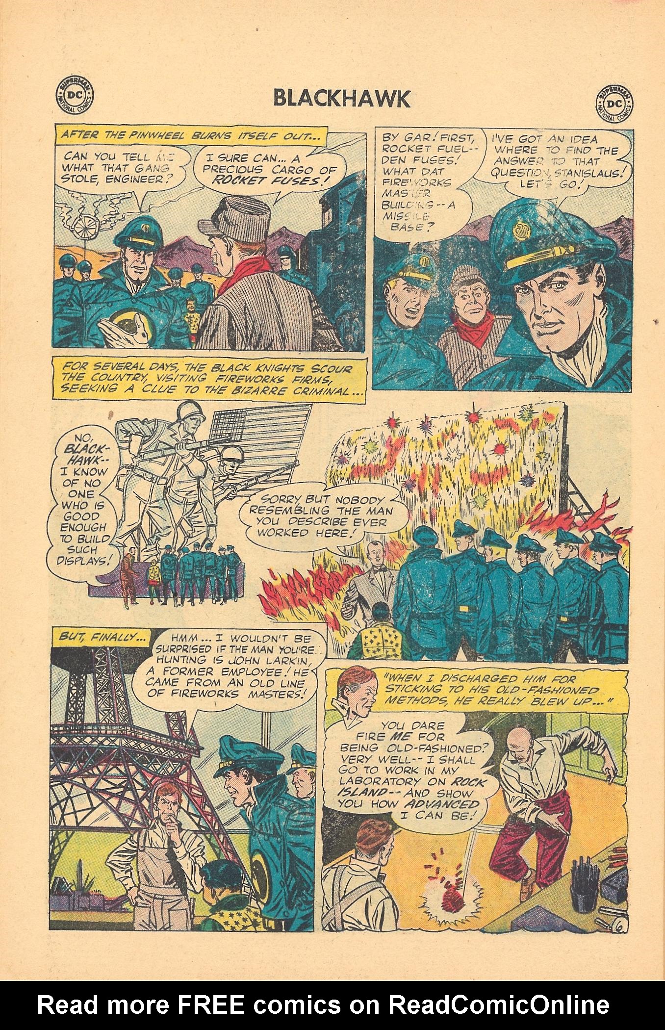 Read online Blackhawk (1957) comic -  Issue #149 - 30