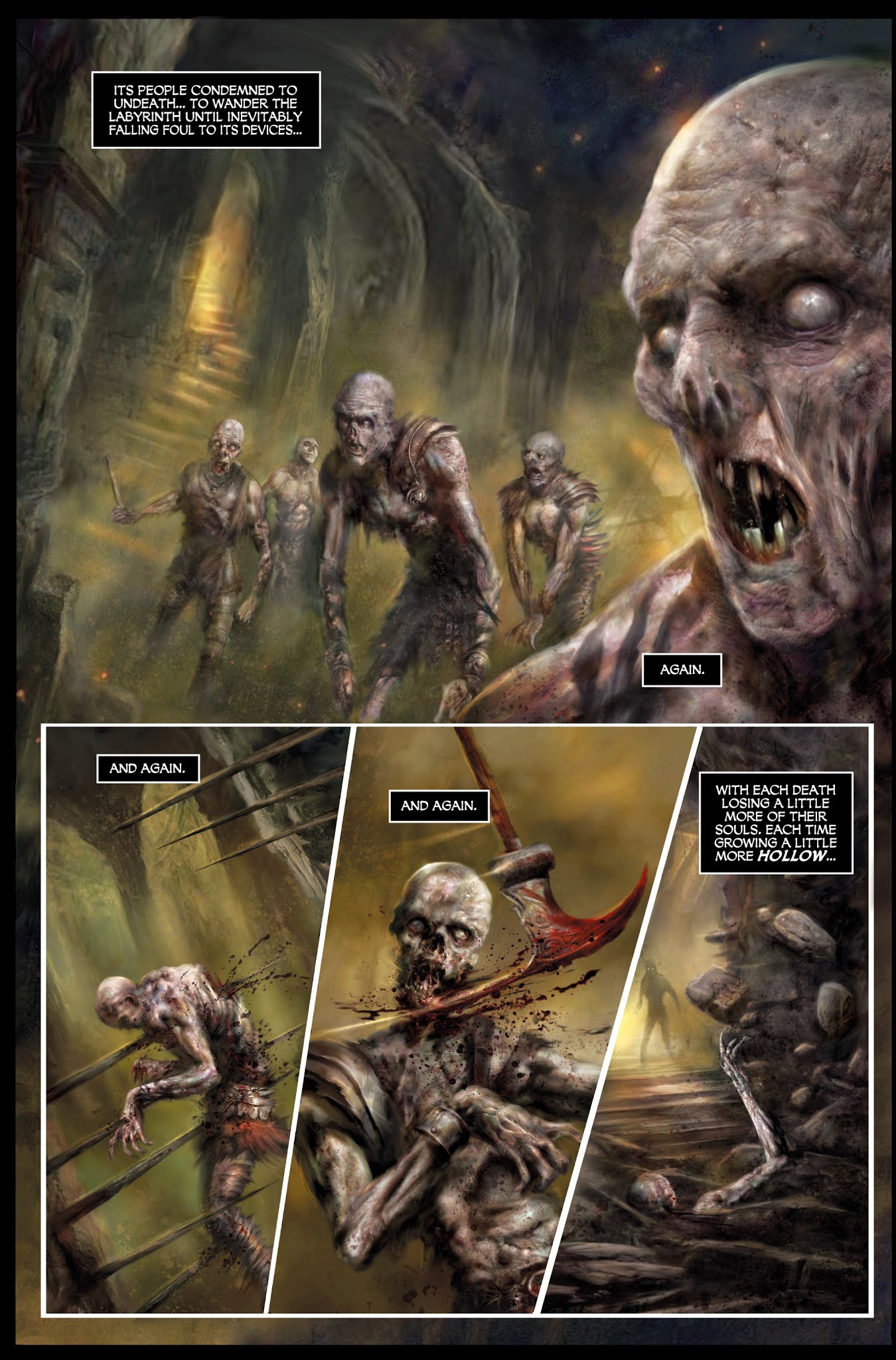 Read online Dark Souls: Legends of the Flame comic -  Issue #1 - 23