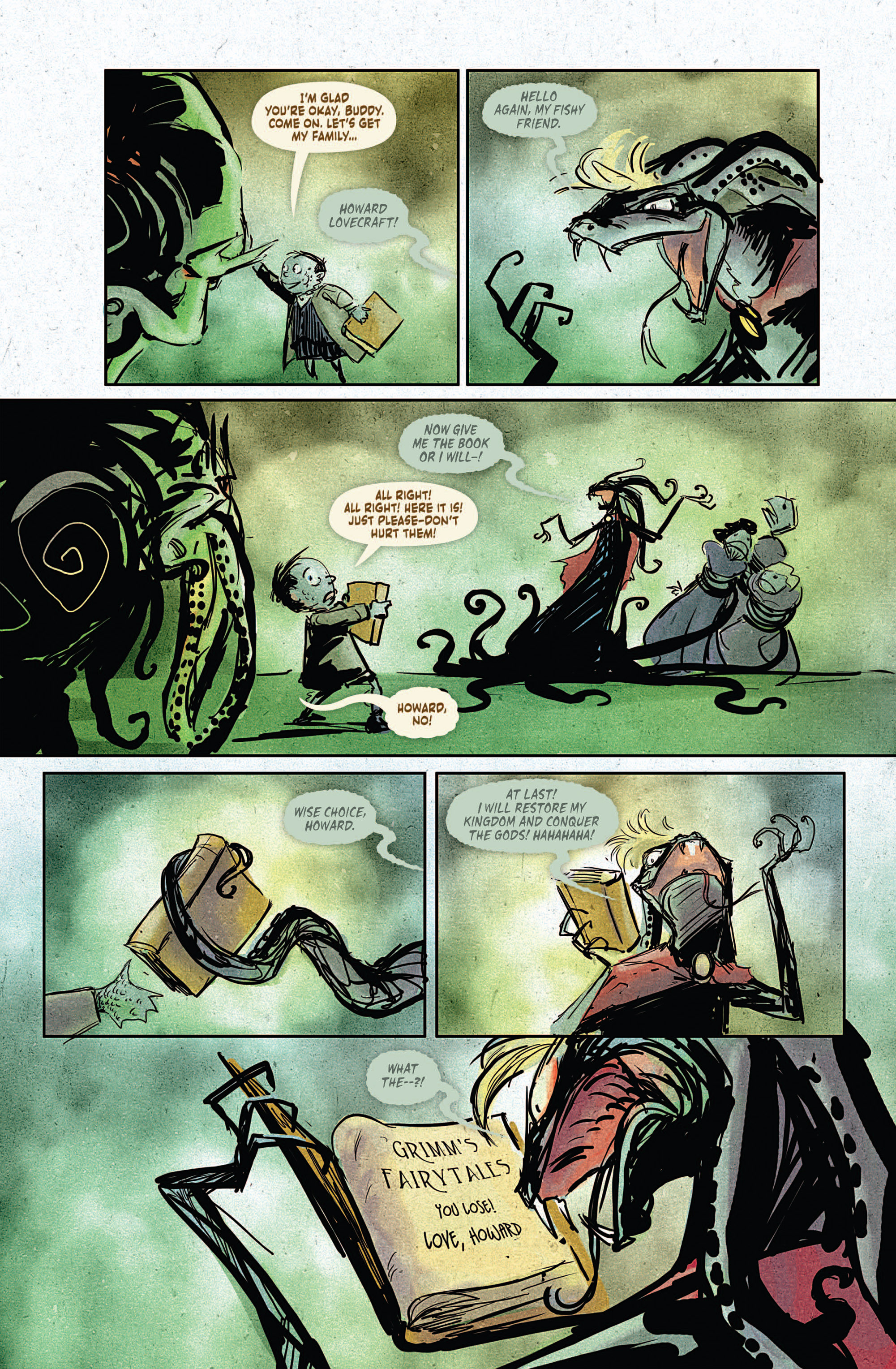 Read online Arcana Studio Presents Howard Lovecraft and the Undersea Kingdom comic -  Issue #3 - 21