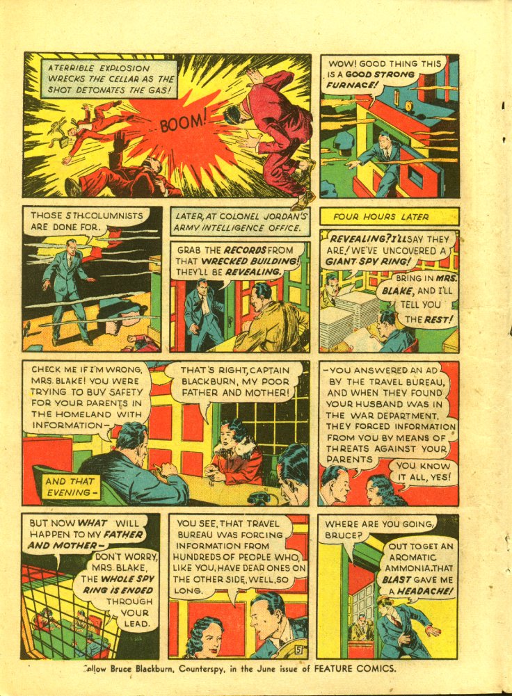 Read online Feature Comics comic -  Issue #32 - 39