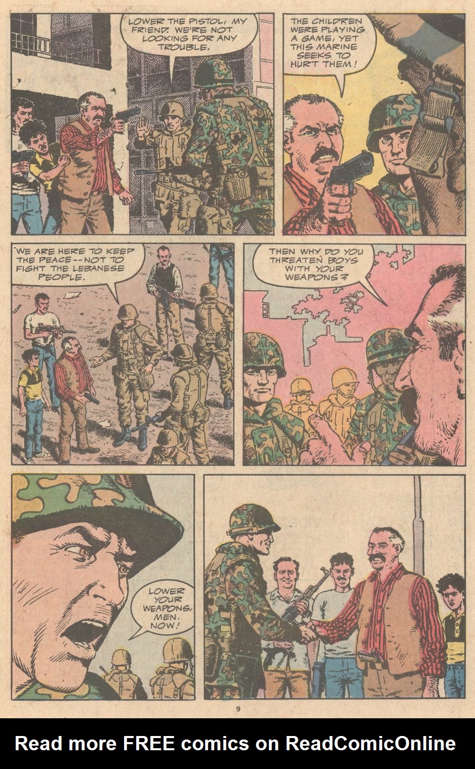 Read online Semper Fi comic -  Issue #7 - 8