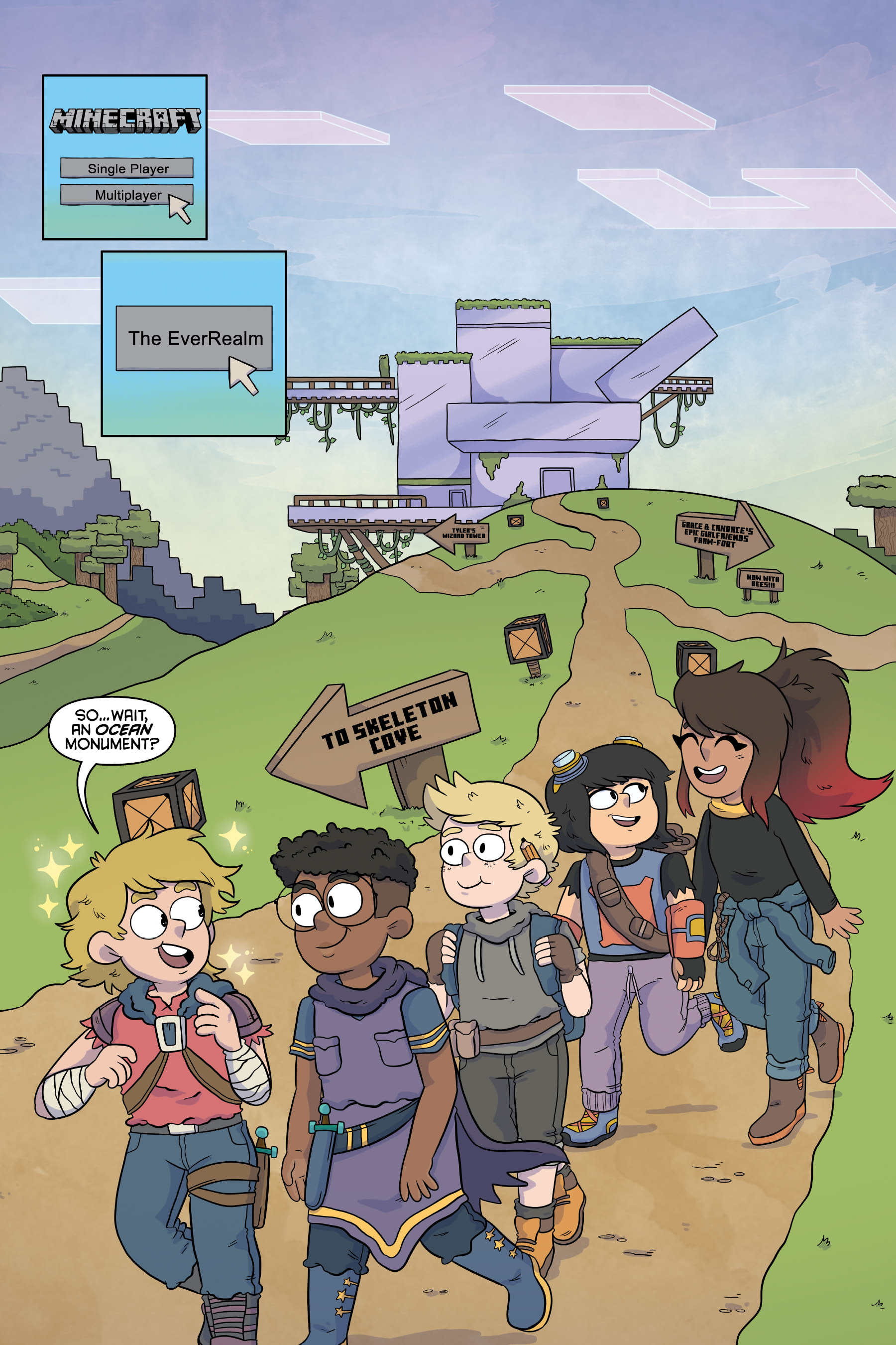 Read online Minecraft comic -  Issue # TPB 2 - 17
