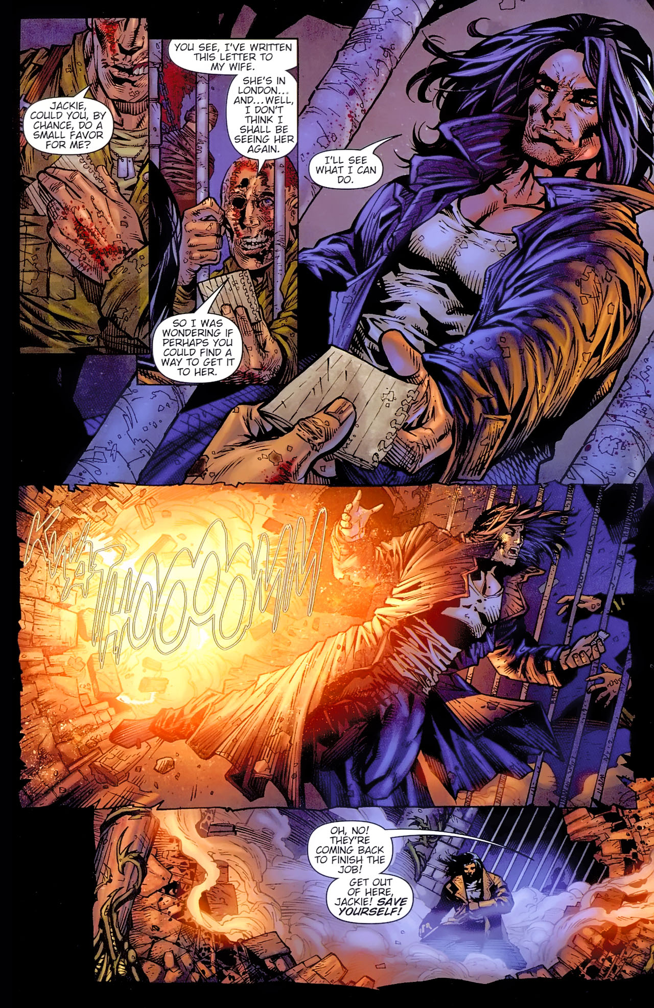 Read online The Darkness: Level comic -  Issue #4 - 4