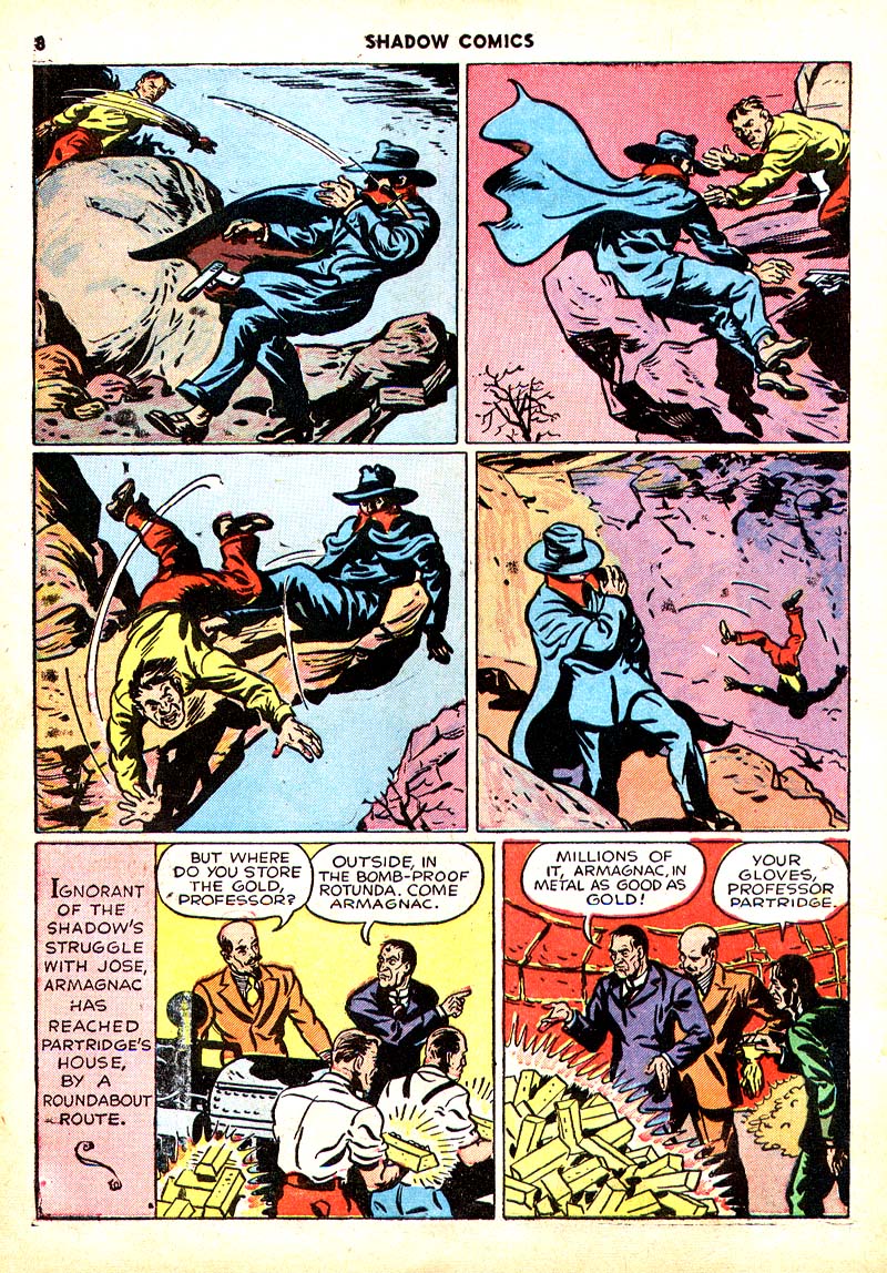 Read online Shadow Comics comic -  Issue #7 - 9