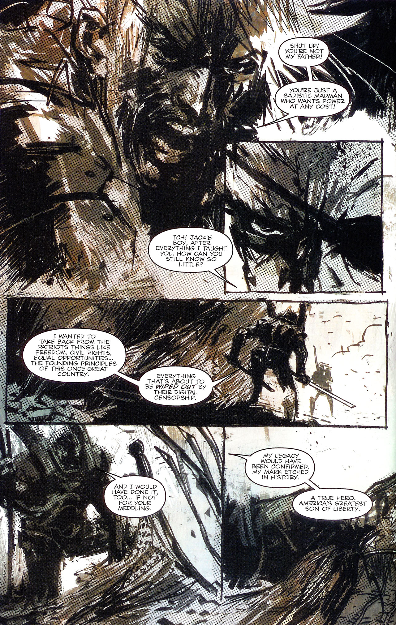 Read online Metal Gear Solid: Sons of Liberty comic -  Issue #12 - 14