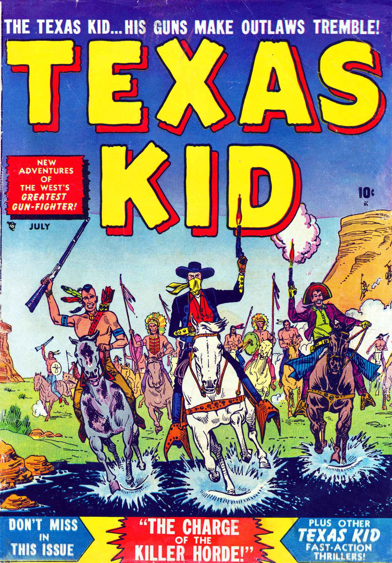 Read online Texas Kid comic -  Issue #4 - 1