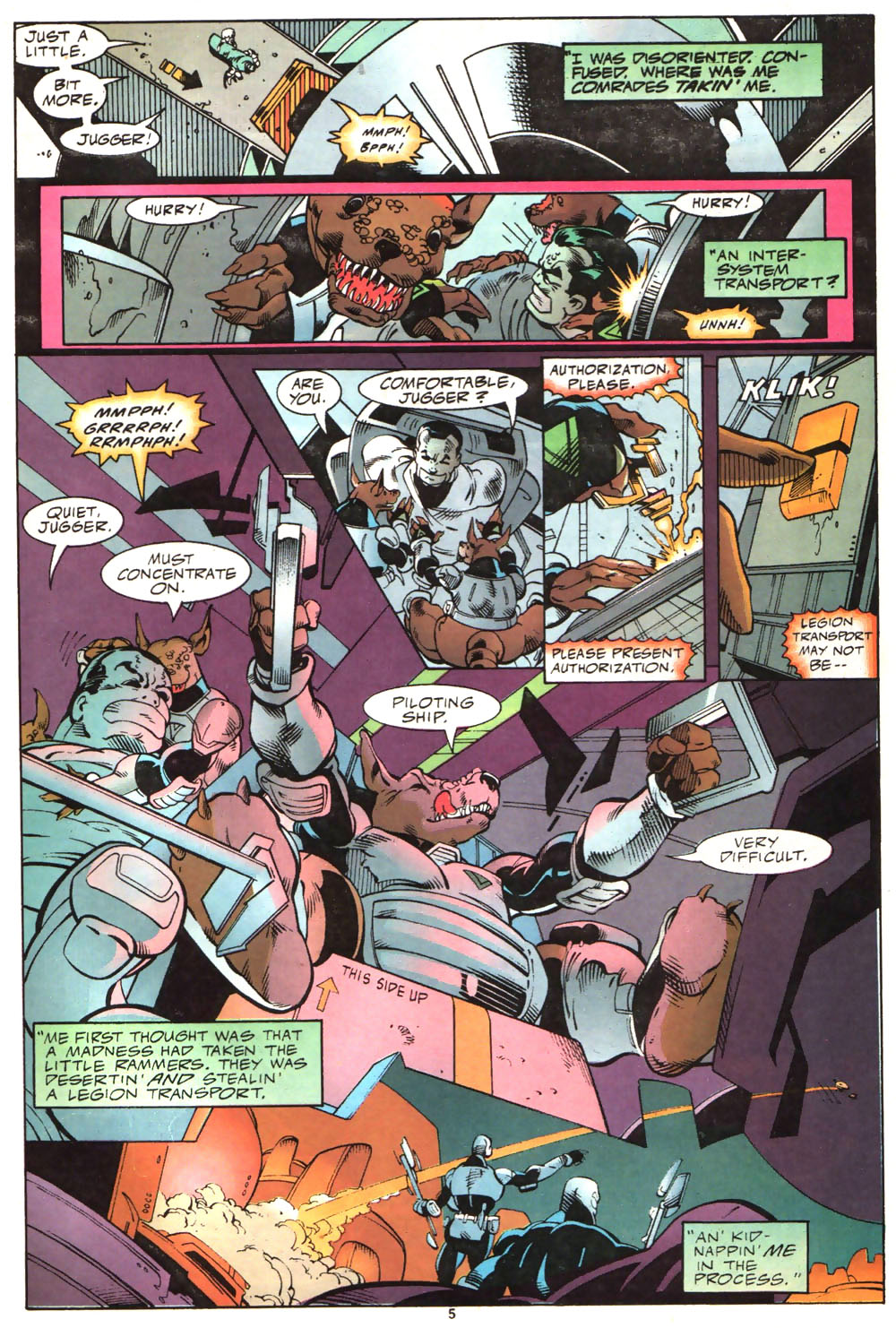 Read online Alien Legion (1987) comic -  Issue #18 - 8