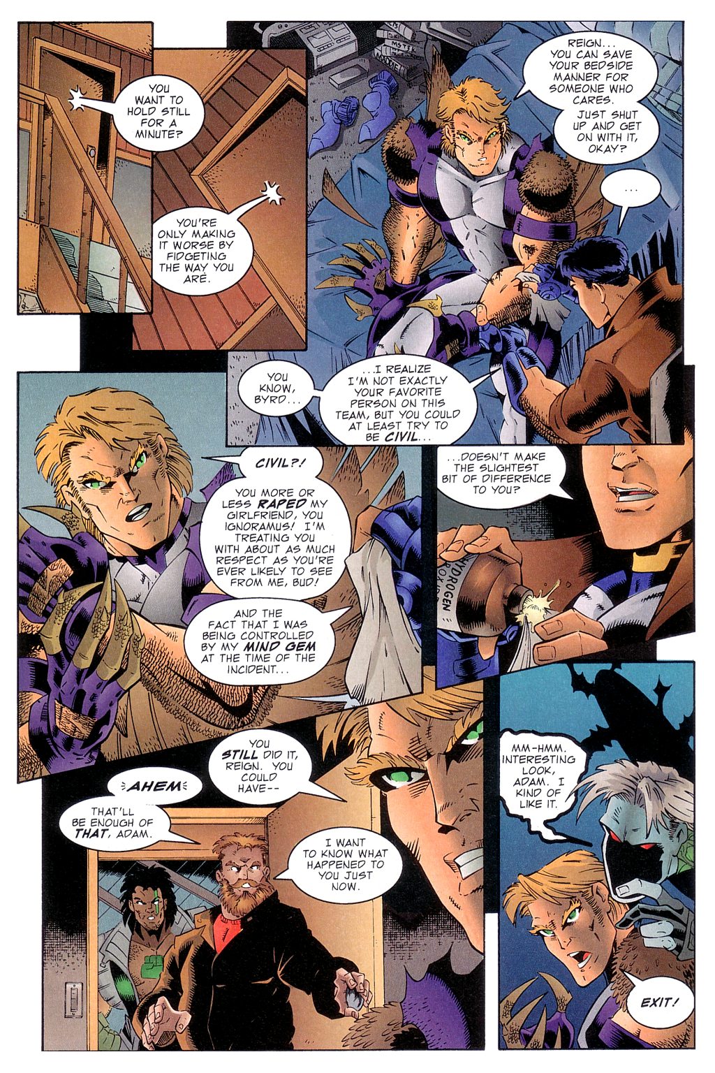 Read online NewMen comic -  Issue #18 - 12