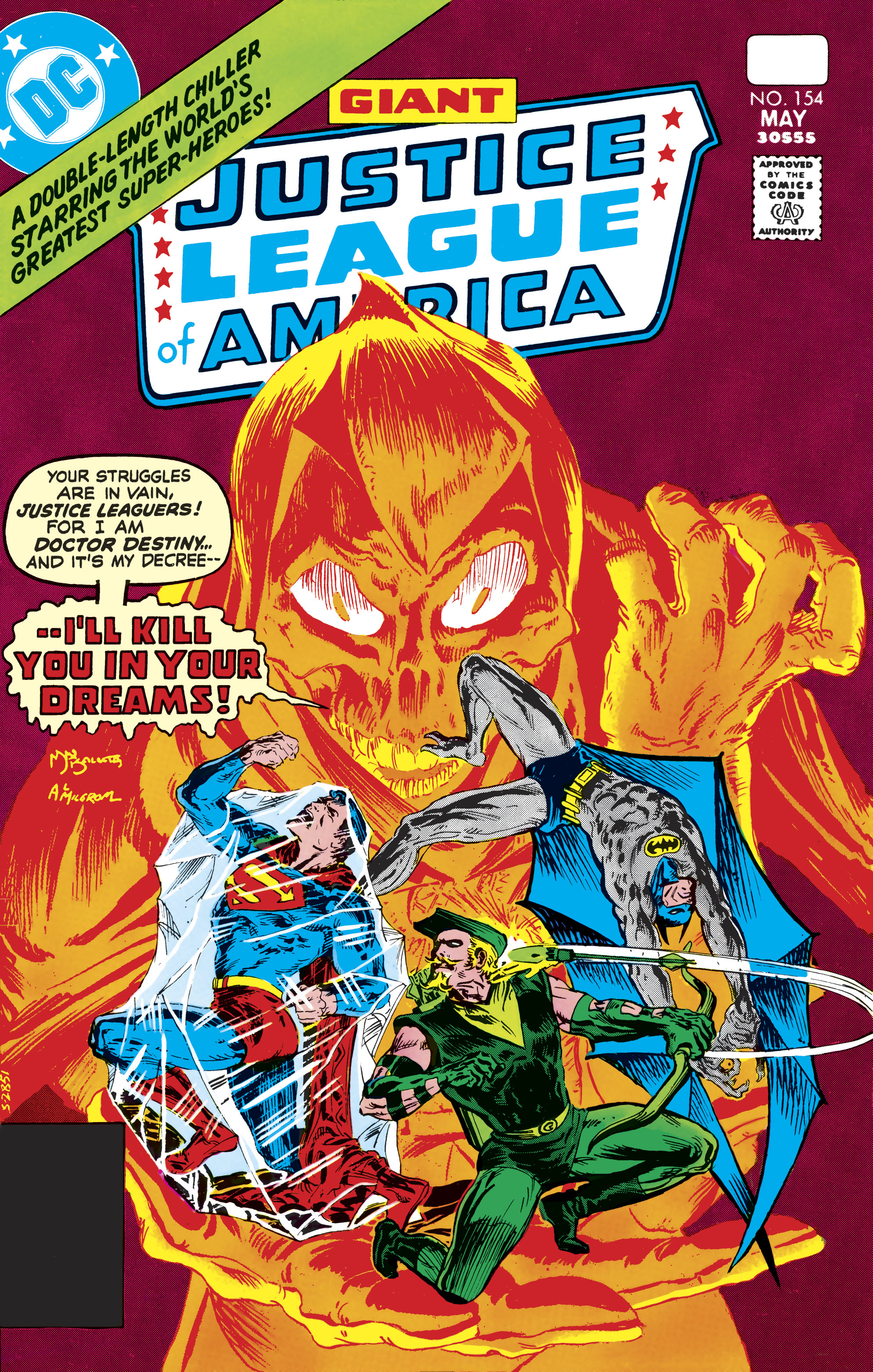 Read online Justice League of America (1960) comic -  Issue #154 - 1