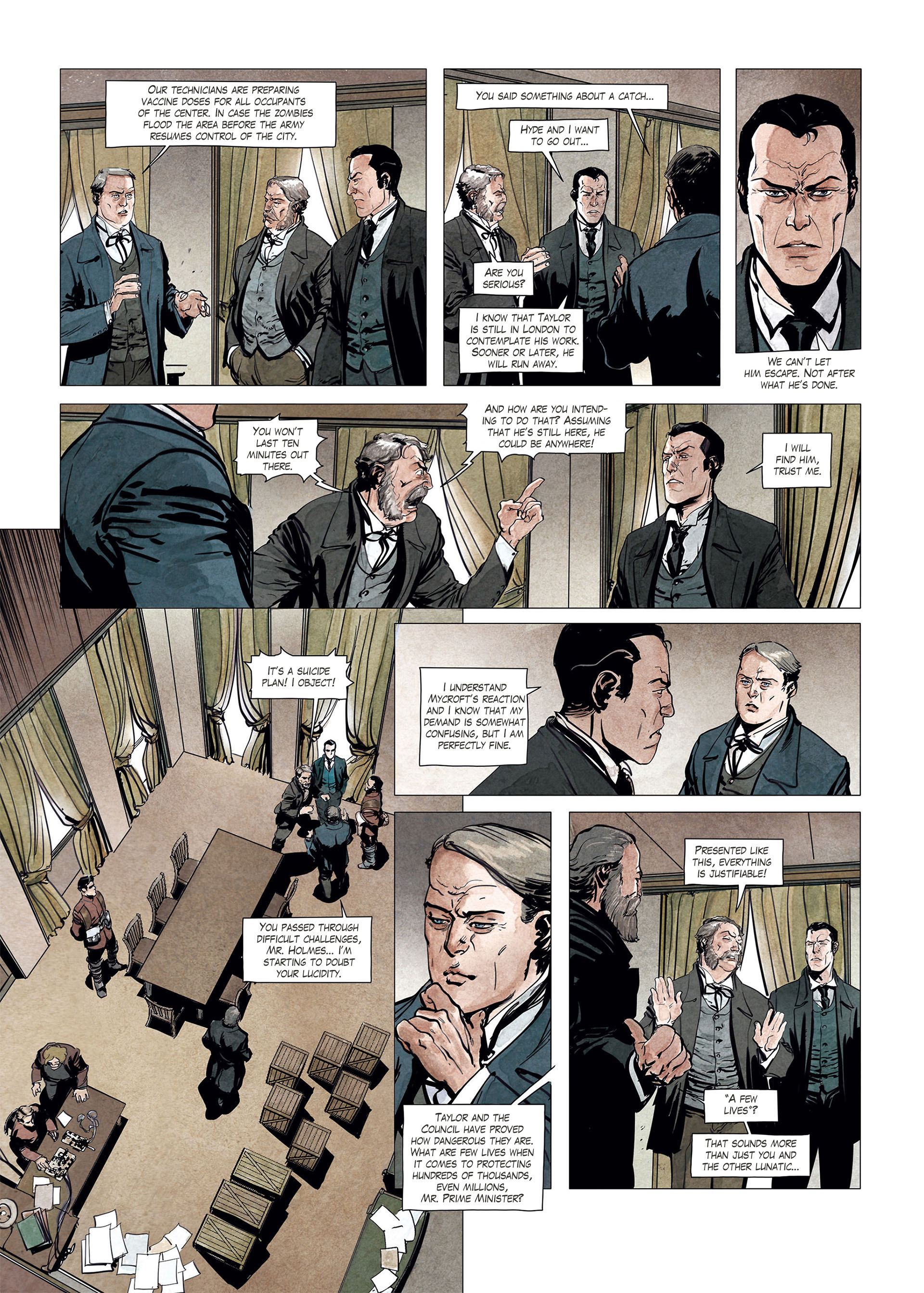 Read online Sherlock Holmes Society Tome 4 : Contamination comic -  Issue # Full - 26