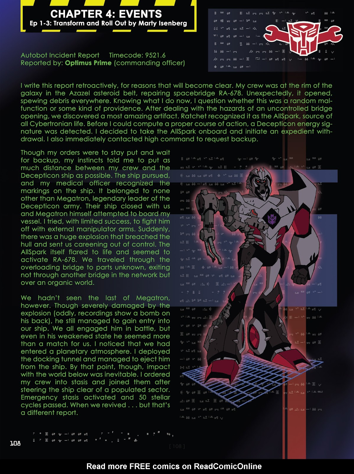 Transformers Animated: The Allspark Almanac issue TPB 1 - Page 109