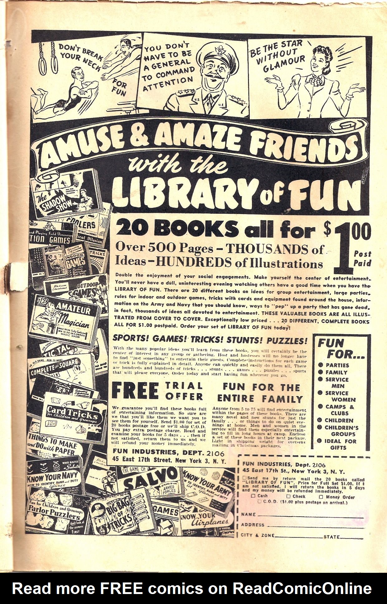 Read online Exciting Comics comic -  Issue #39 - 51