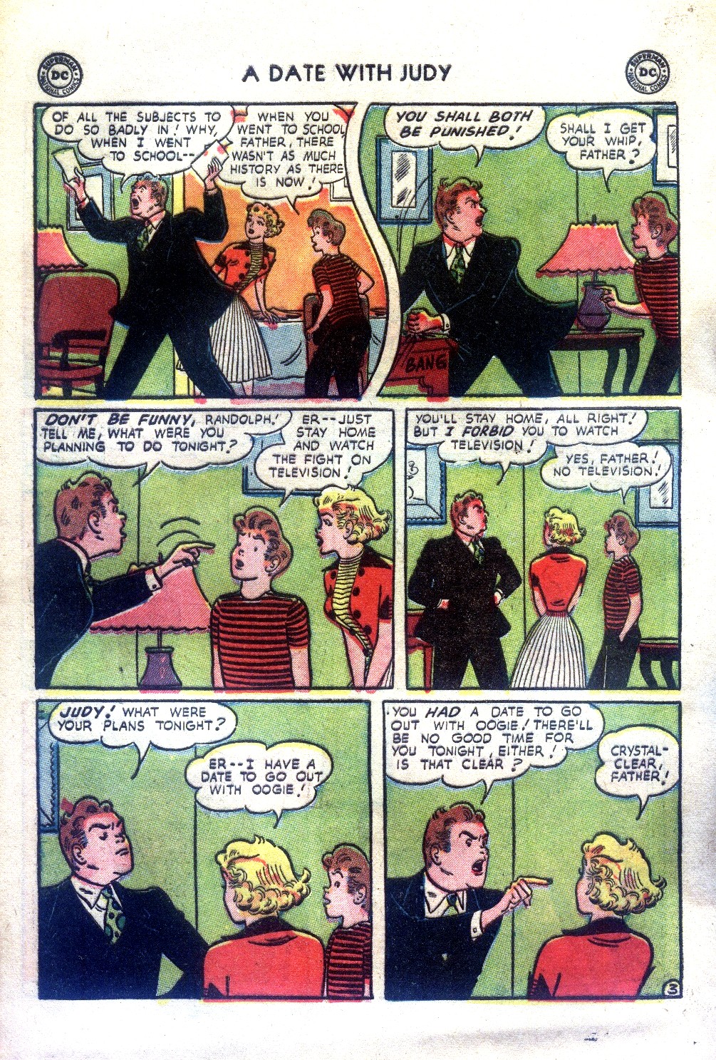 Read online A Date with Judy comic -  Issue #36 - 36