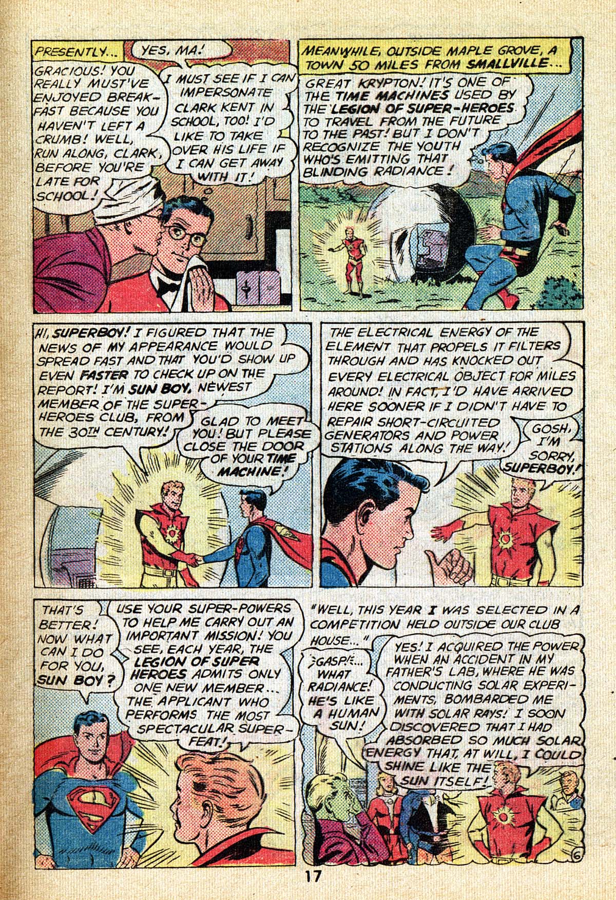 Read online Adventure Comics (1938) comic -  Issue #495 - 17