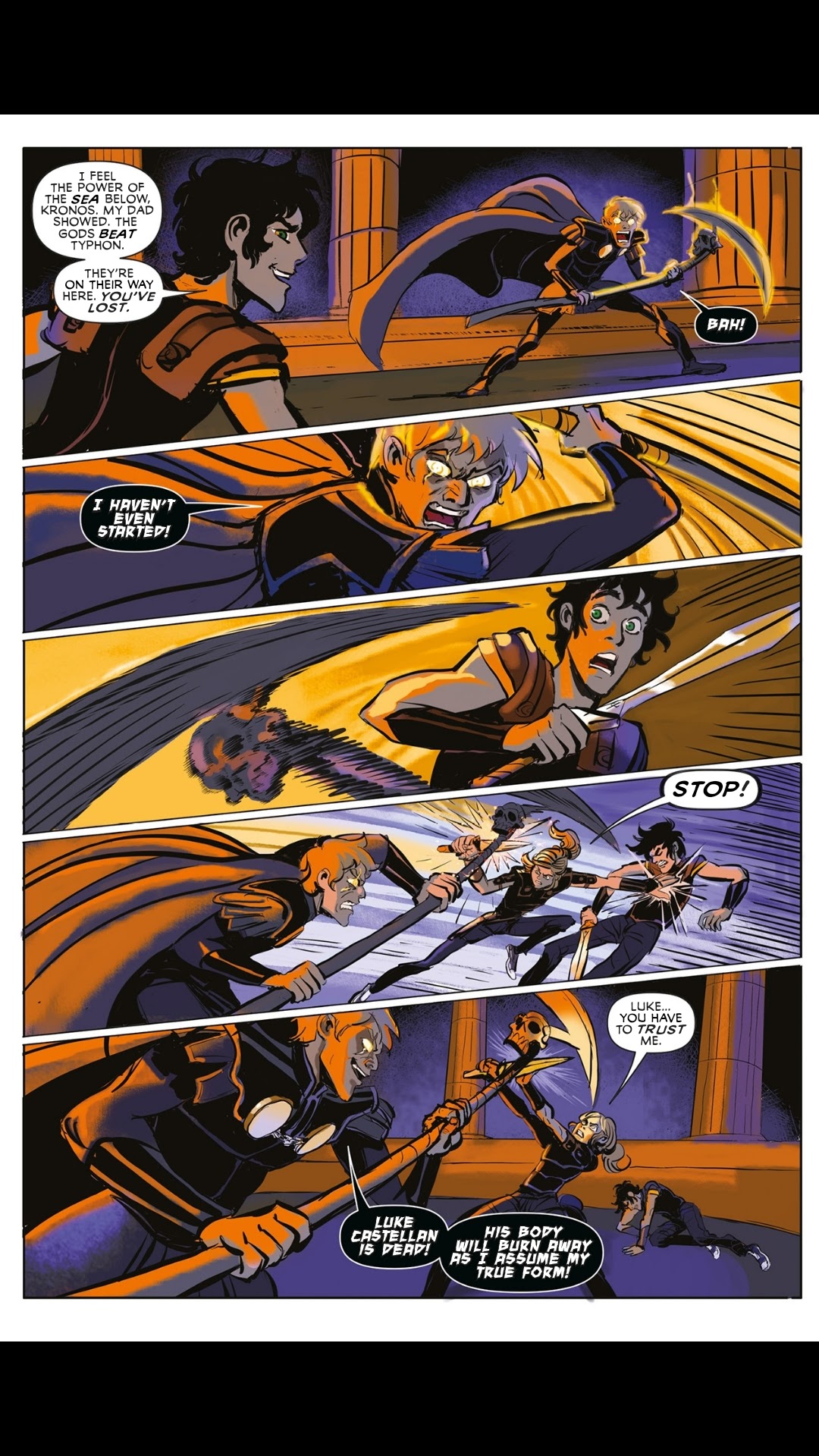 Read online Percy Jackson and the Olympians comic -  Issue # TPB 5 - 116