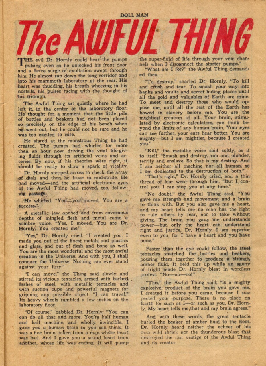 Read online Doll Man comic -  Issue #25 - 23